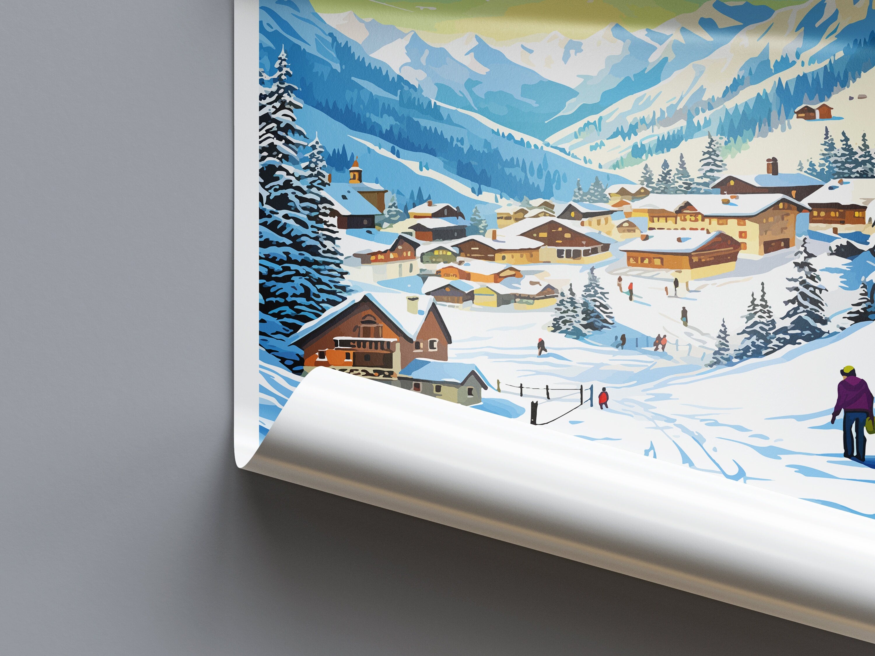 St. Anton Travel Print