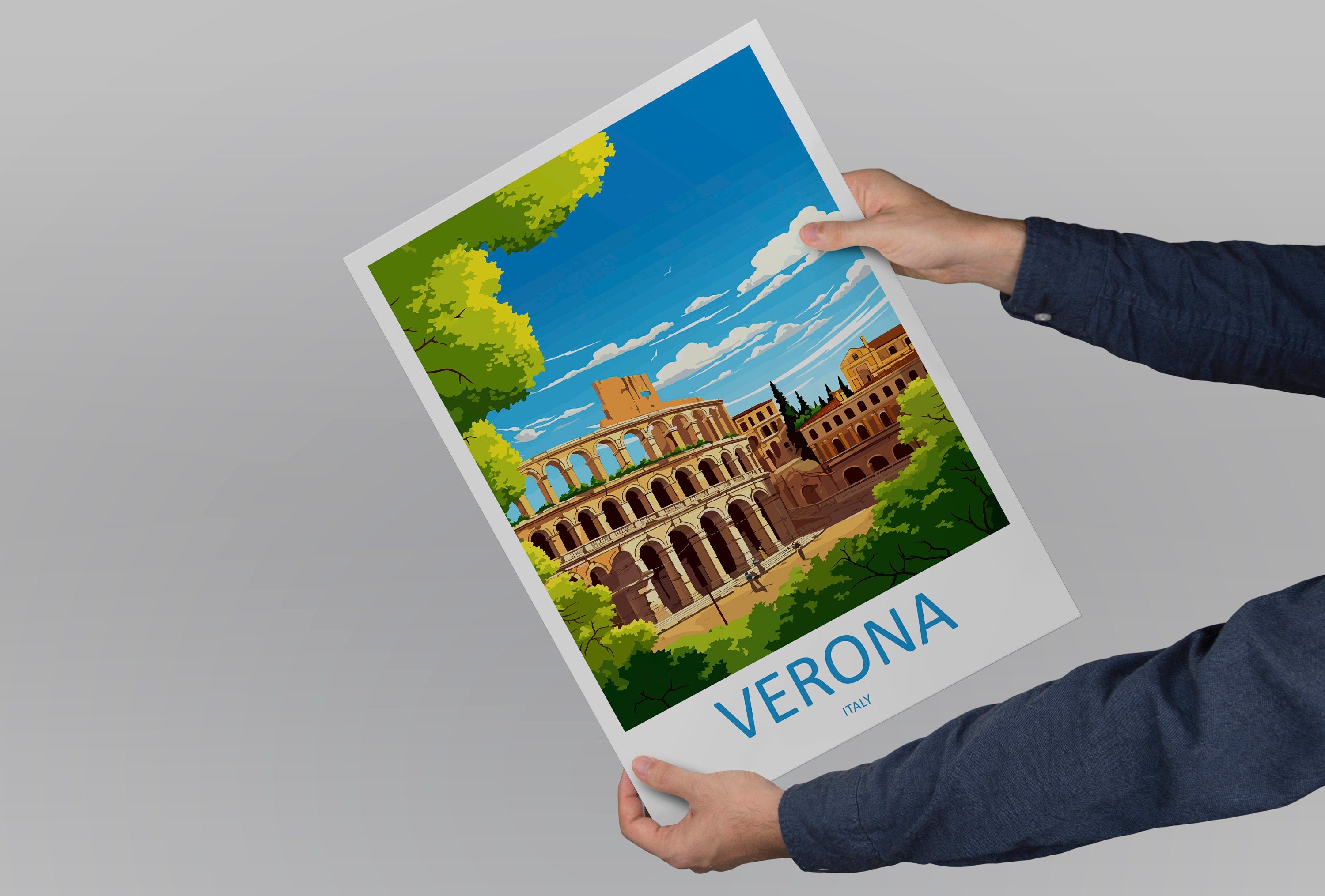 Verona Travel Print