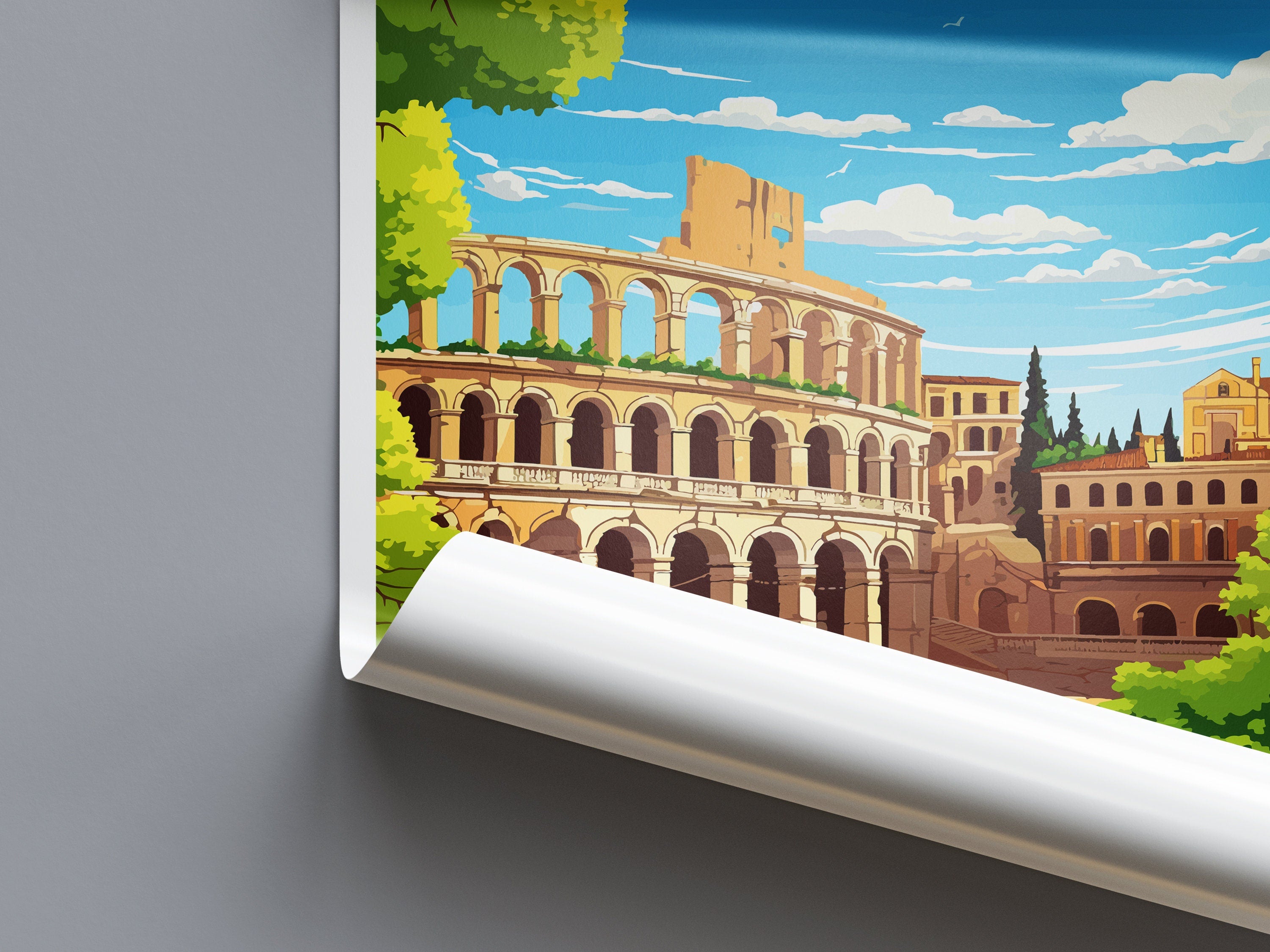 Verona Travel Print