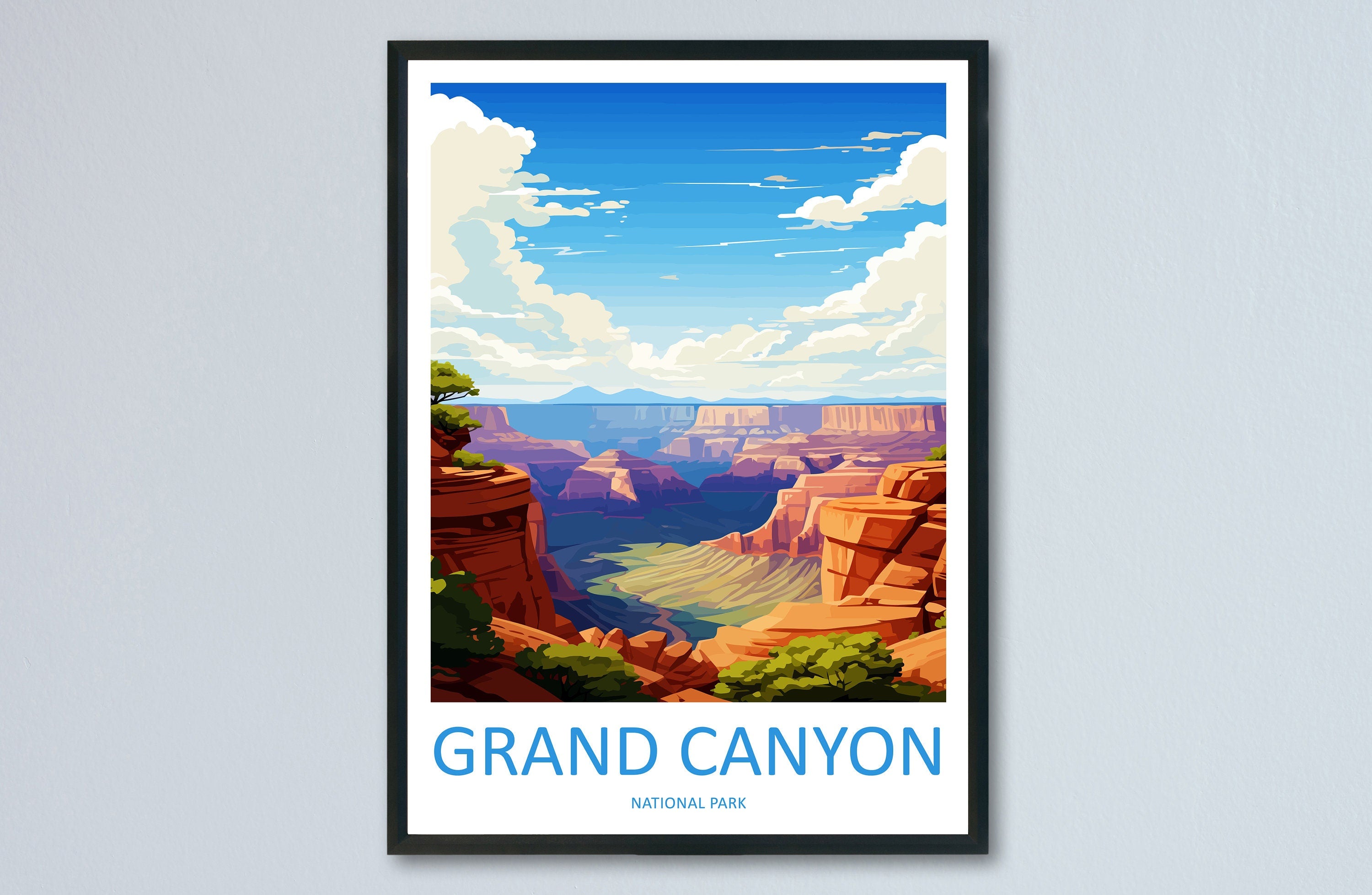 Grand Canyon National Park Travel Print