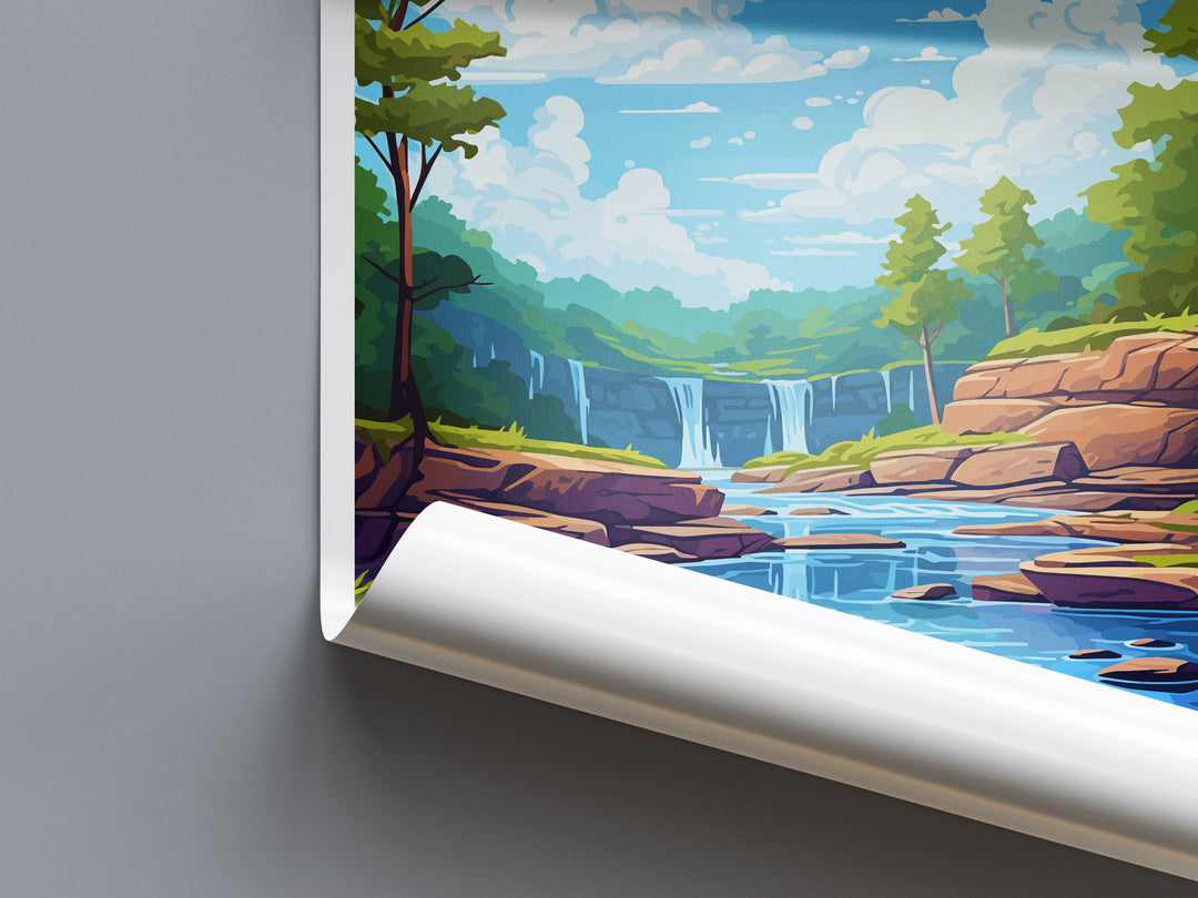 Cuyahoga Valley National Park Travel Print Wall Art Cuyahoga Valley Wall Hanging Home Décor Cuyahoga Valley Gift Art Lovers Art Lover Gift