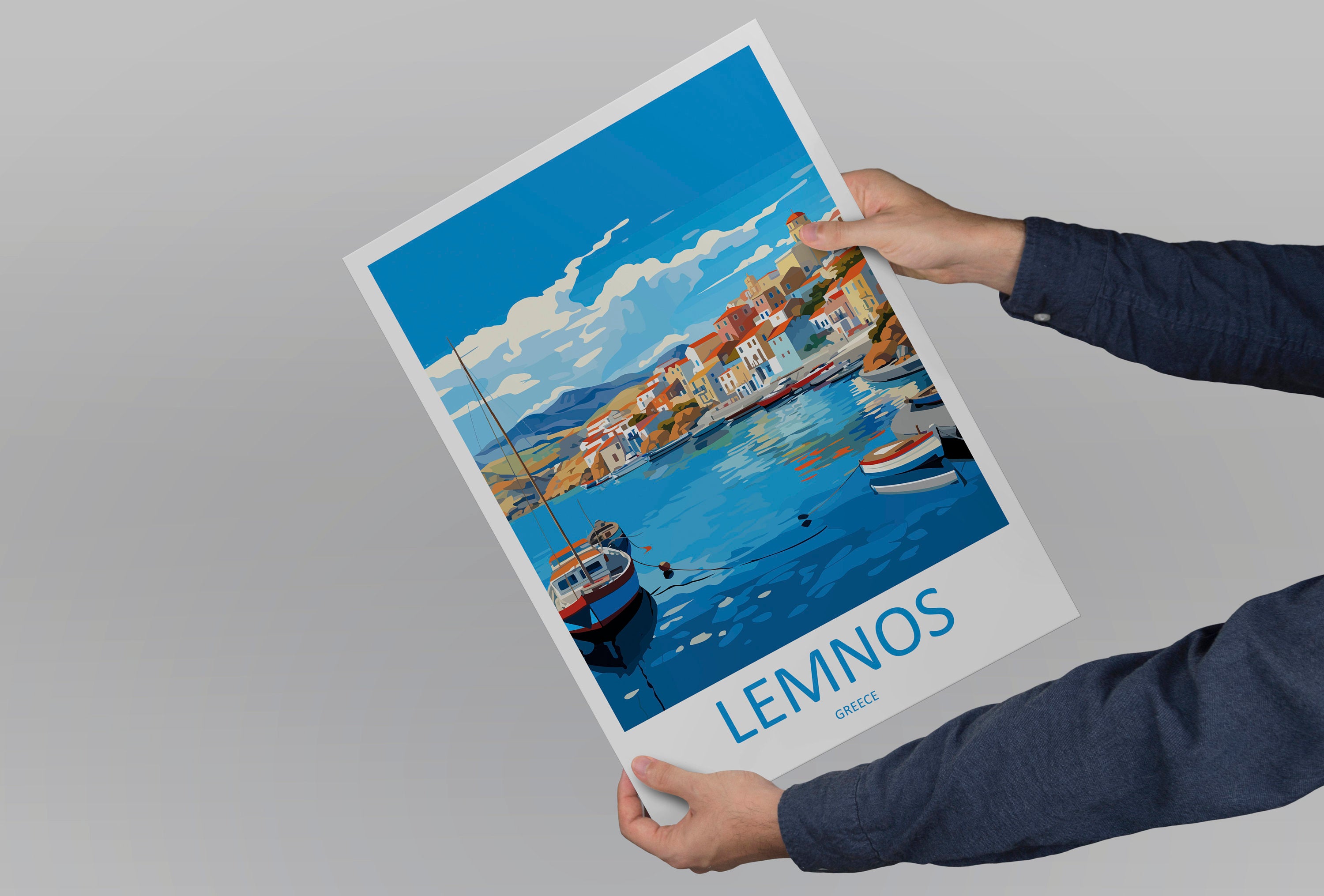 Lemnos Travel Print