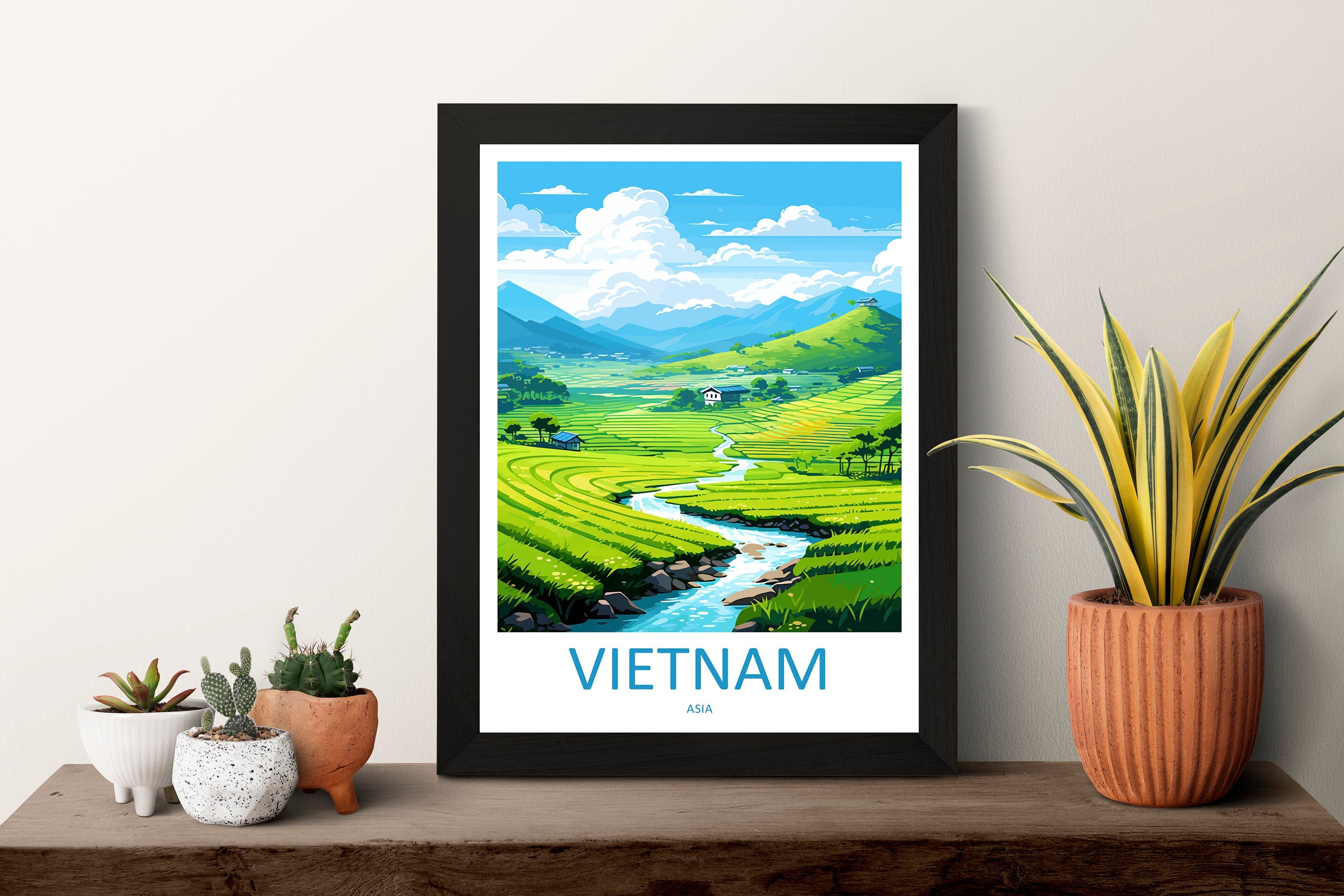 Vietnam Travel Print