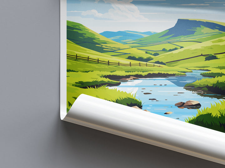 Peak District Print Peak District Home Decor Landscape Art Print Peak District Wall Art Nature Enthusiast Gift Wall Hanging Peak District UK