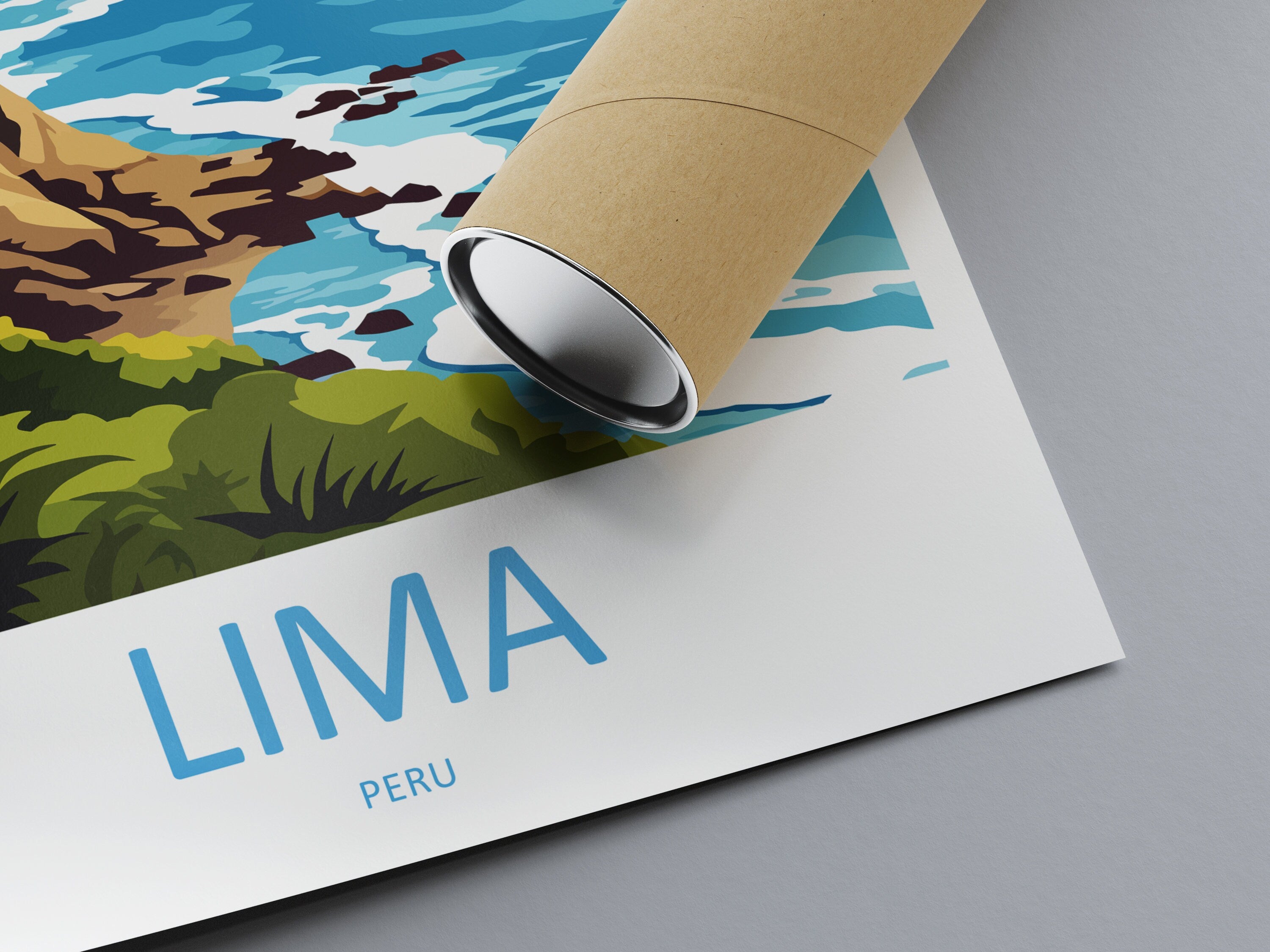 Lima Travel Print