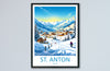 St. Anton Travel Print