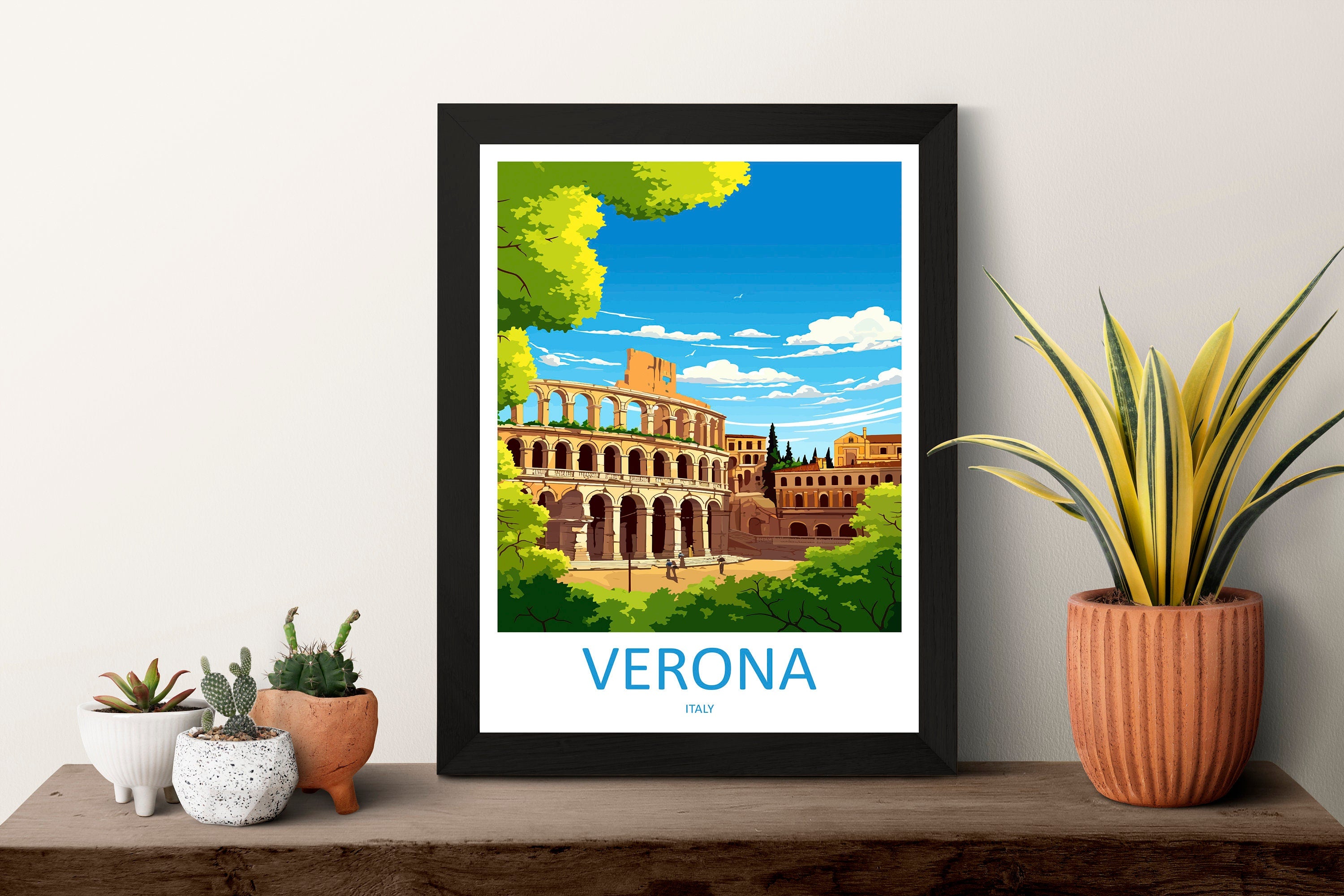 Verona Travel Print