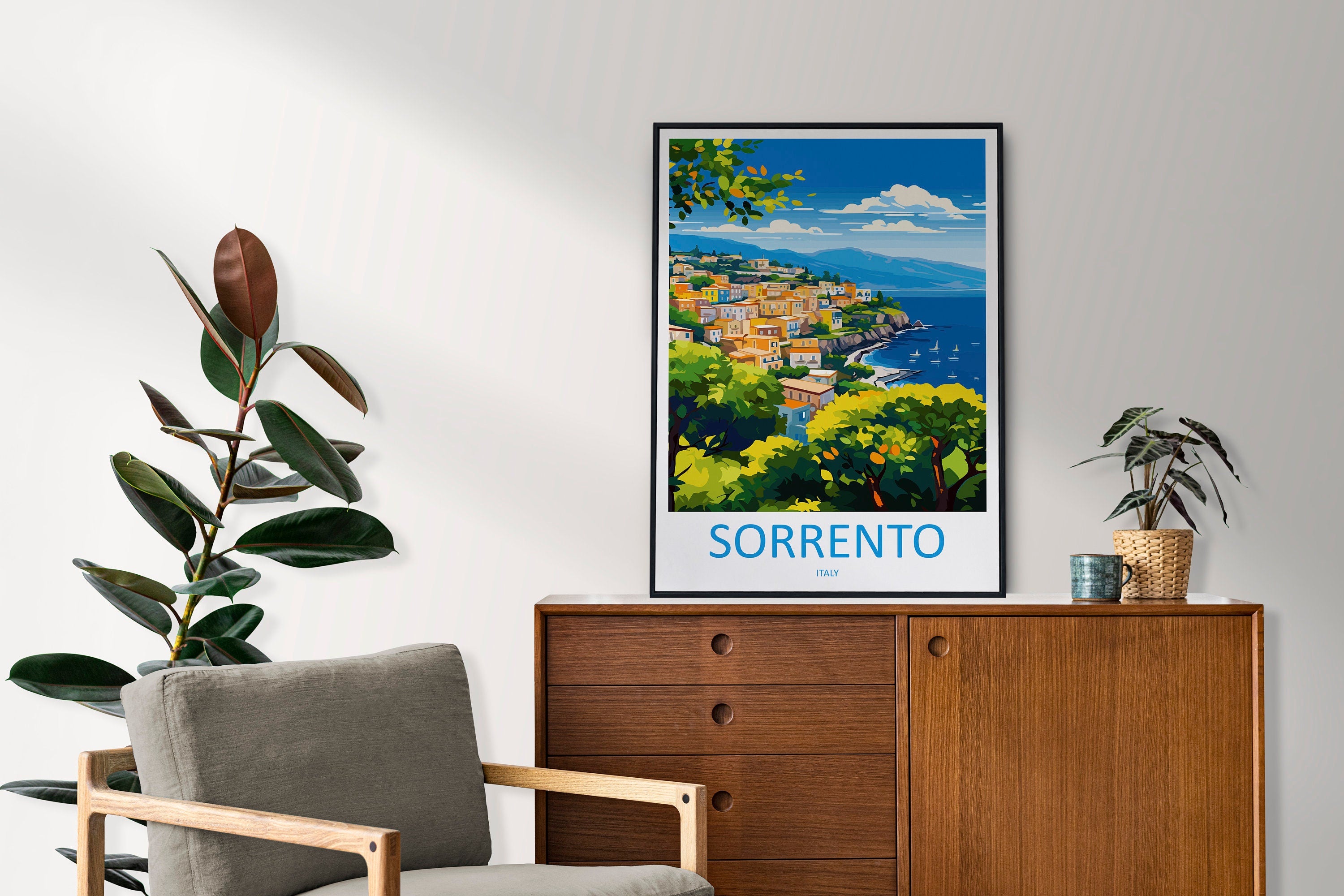 Sorrento Travel Print