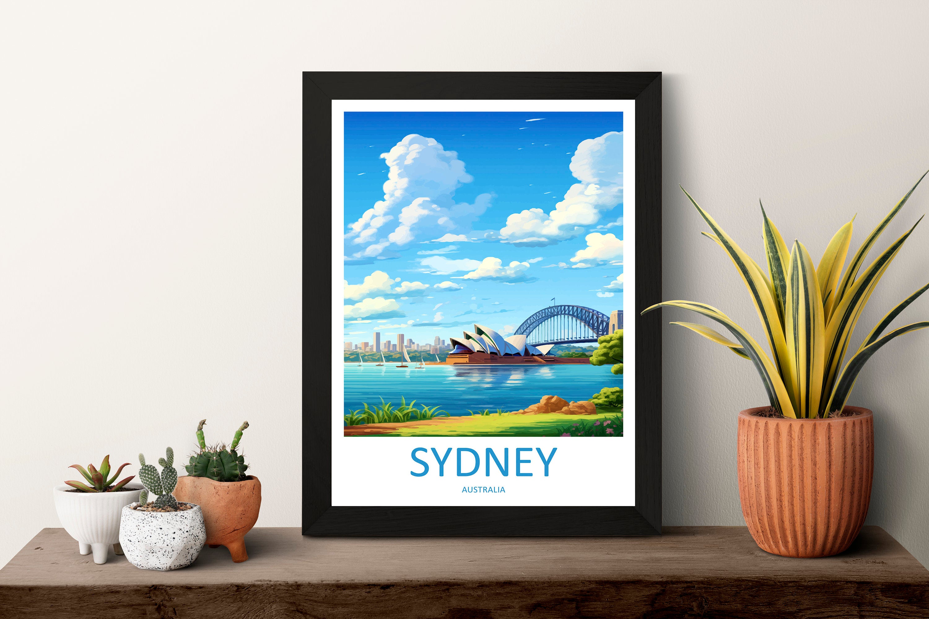 Sydney Opera House Travel Print