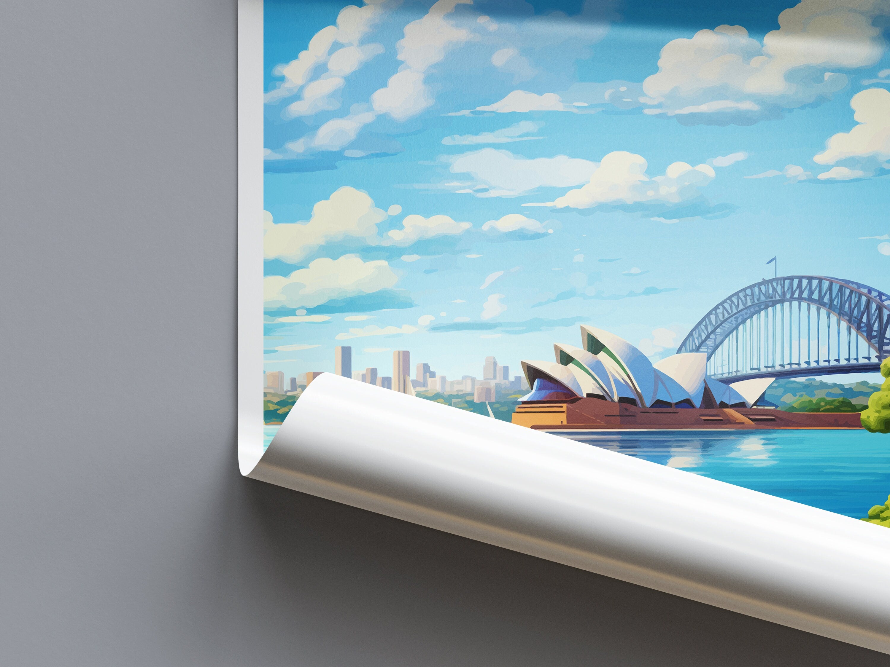 Sydney Opera House Travel Print