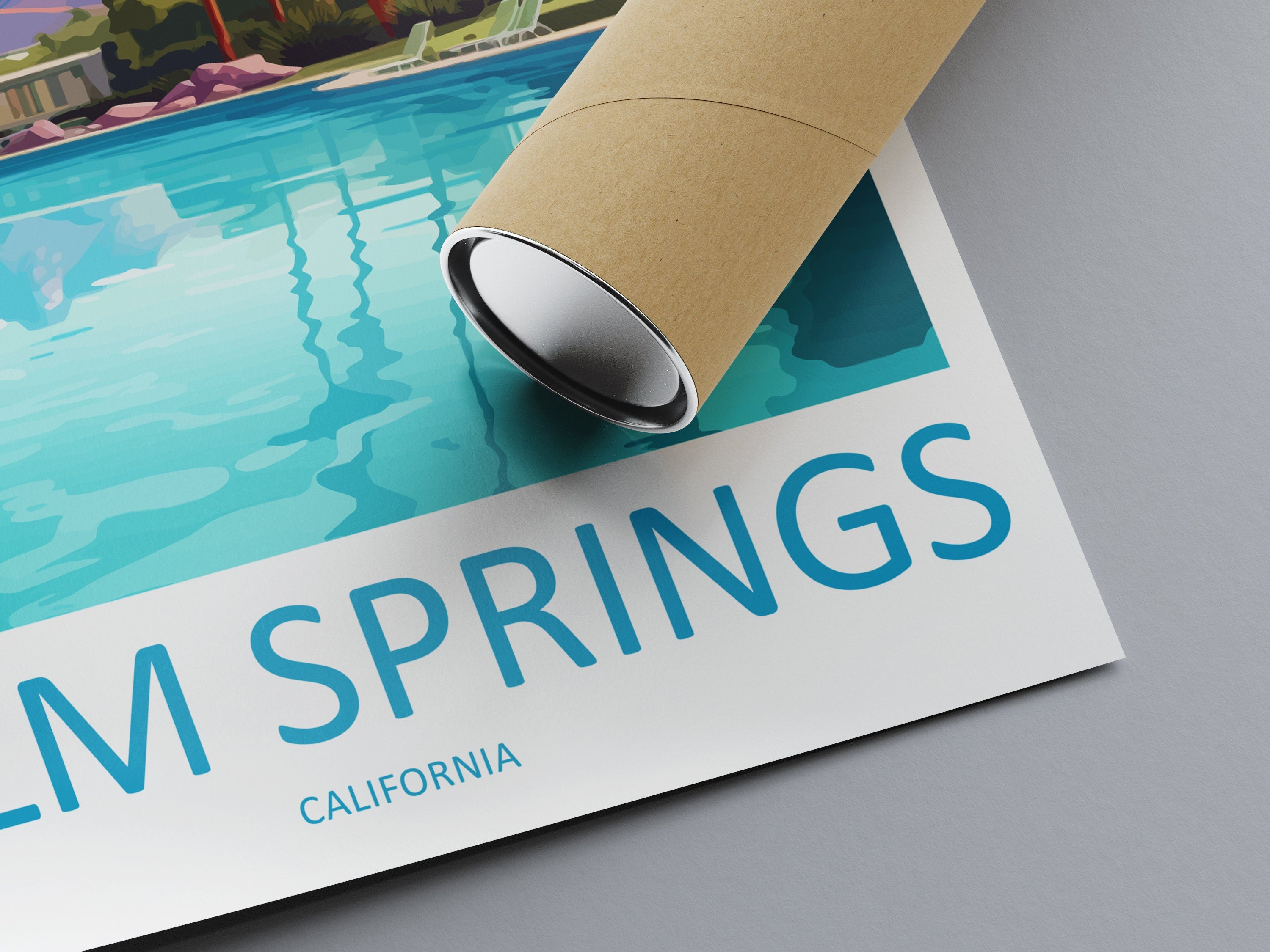 Palm Springs Travel Print