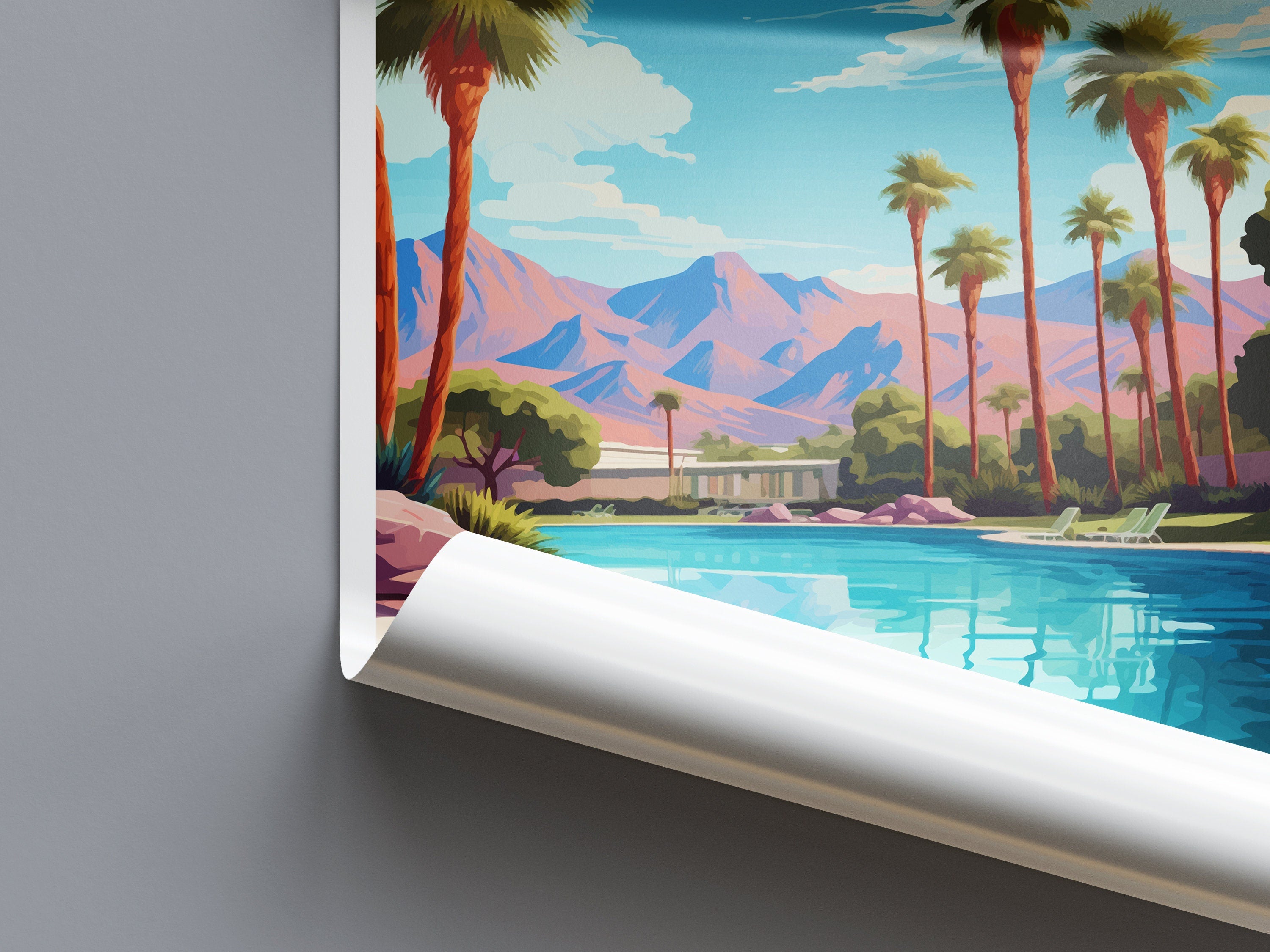 Palm Springs Travel Print