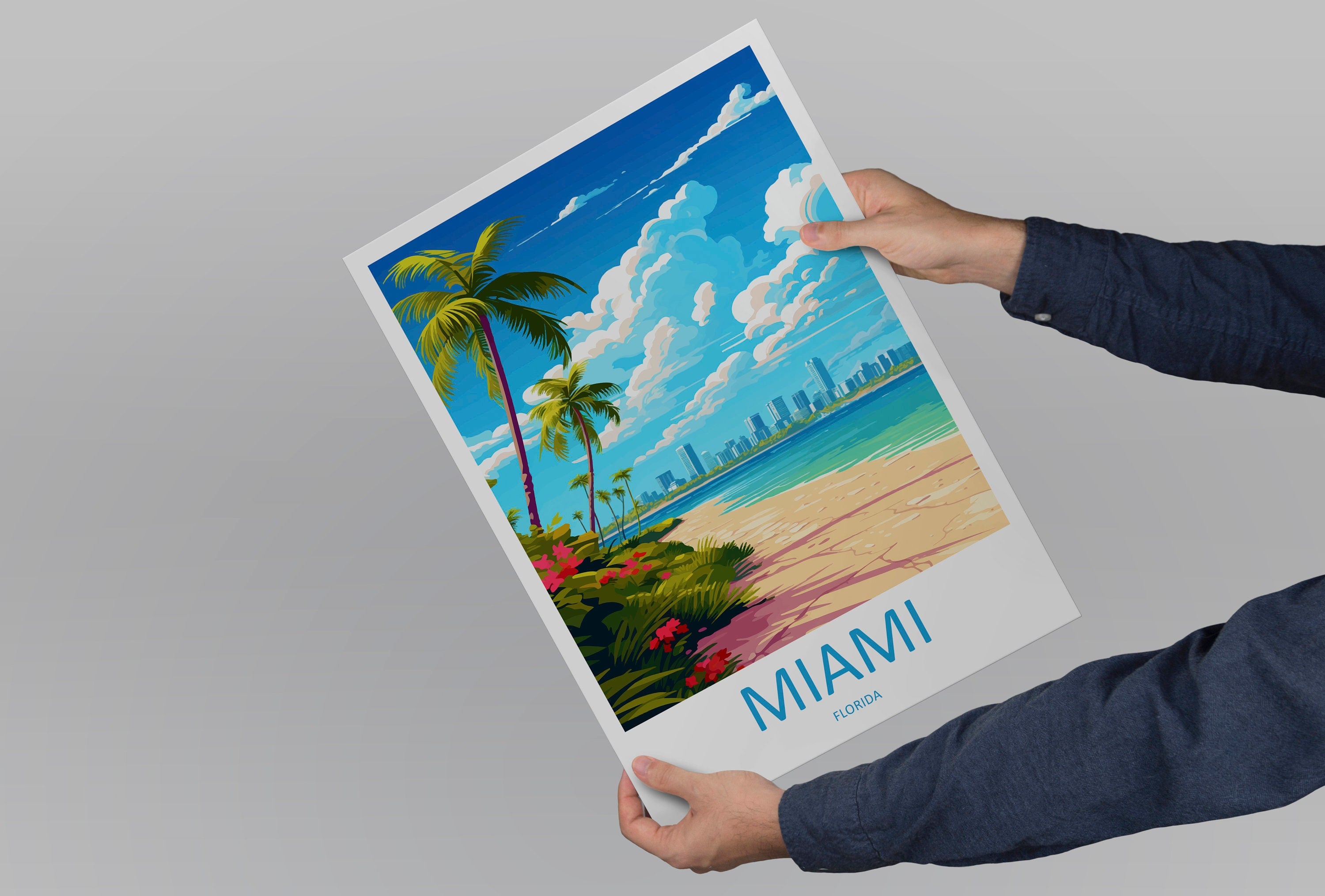 Miami Travel Print