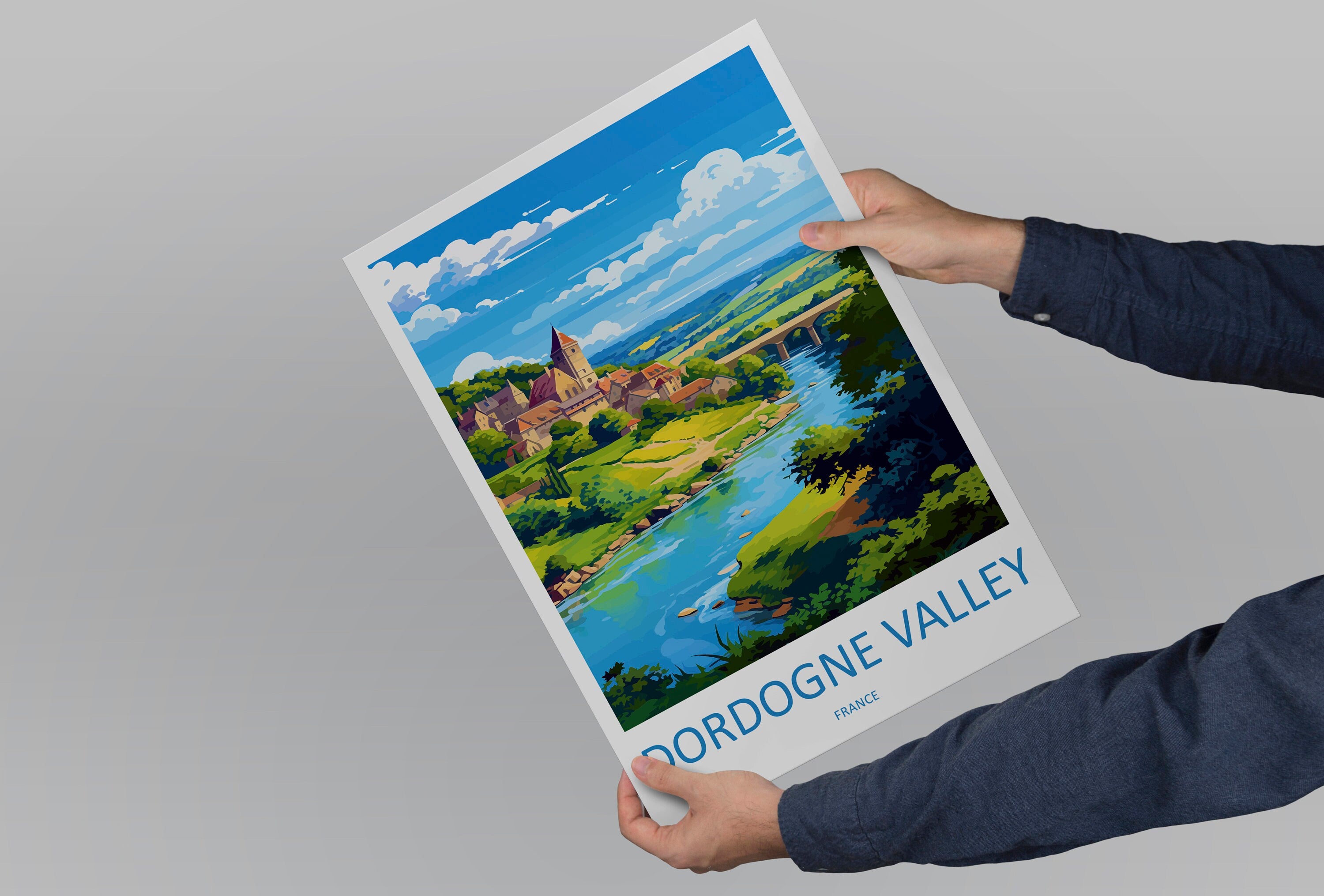 Dordogne Travel Print