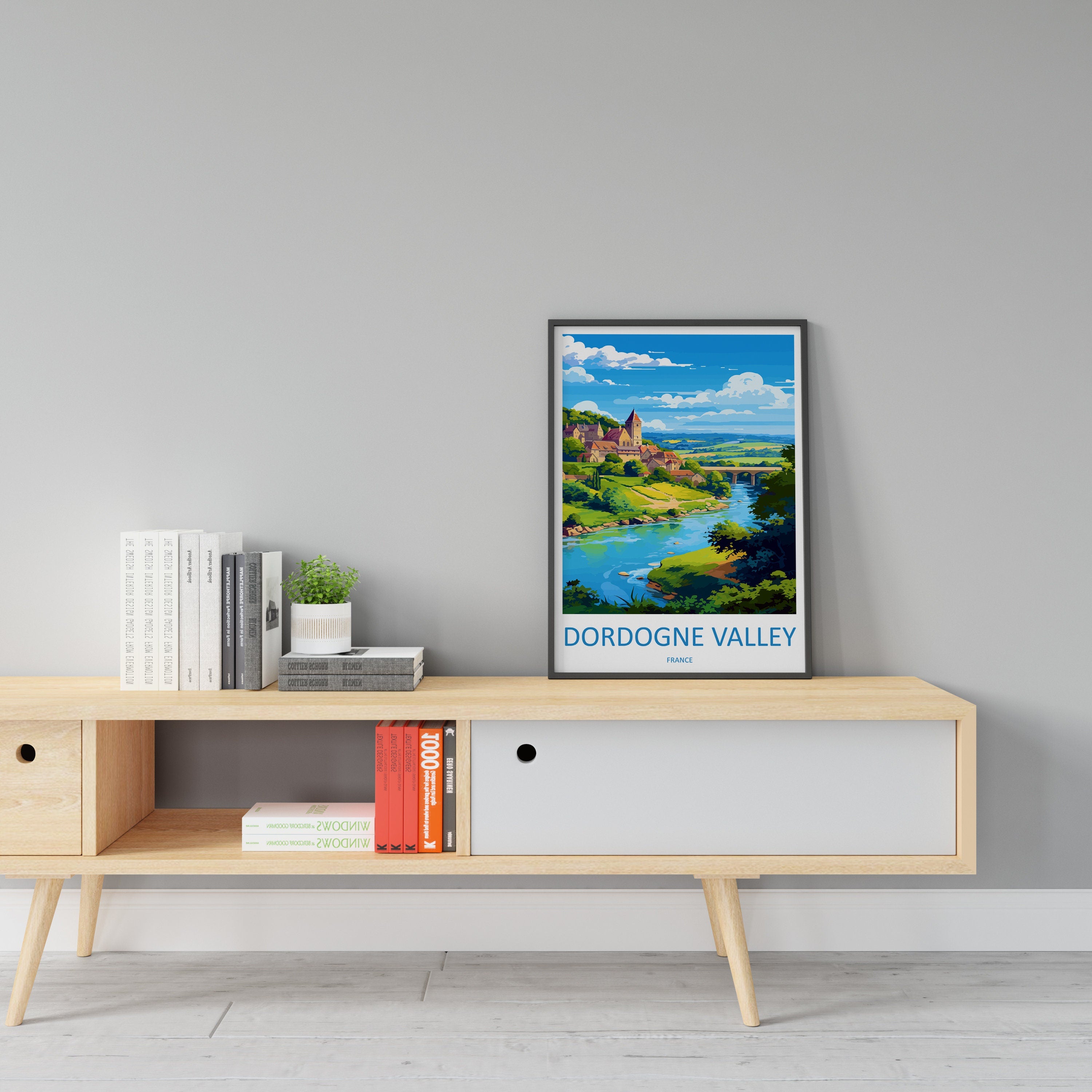 Dordogne Travel Print