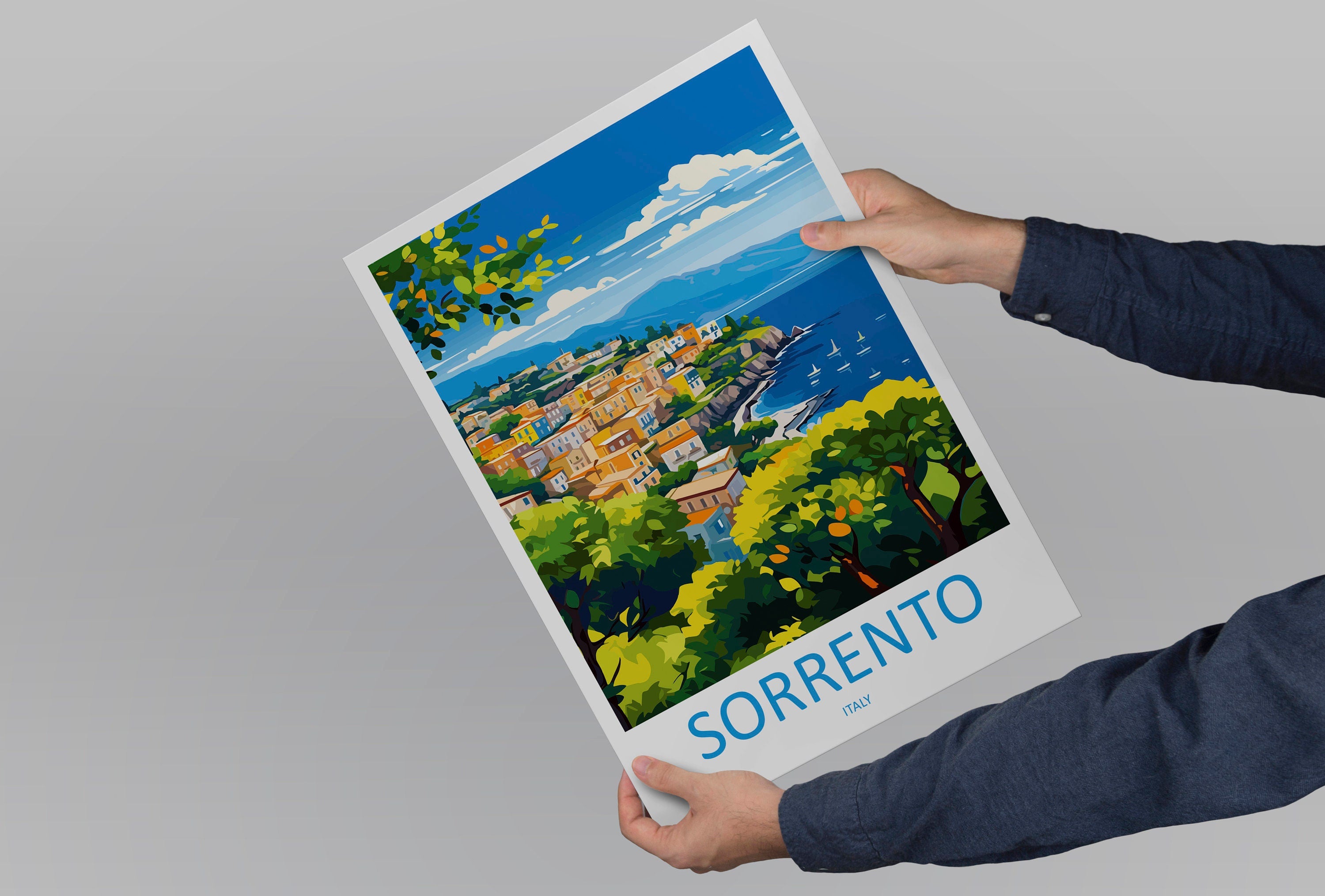 Sorrento Travel Print