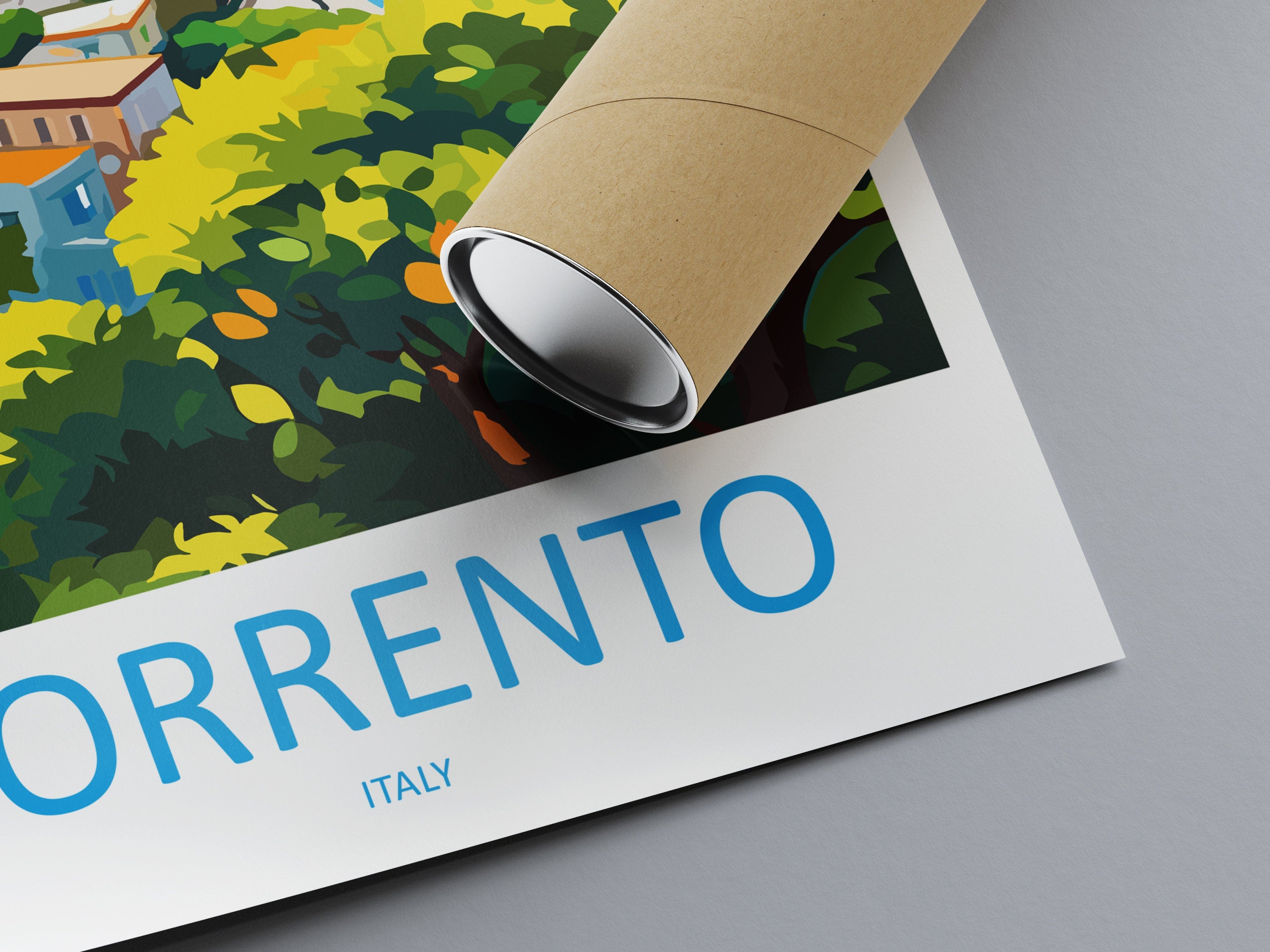 Sorrento Travel Print