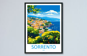 Sorrento Travel Print