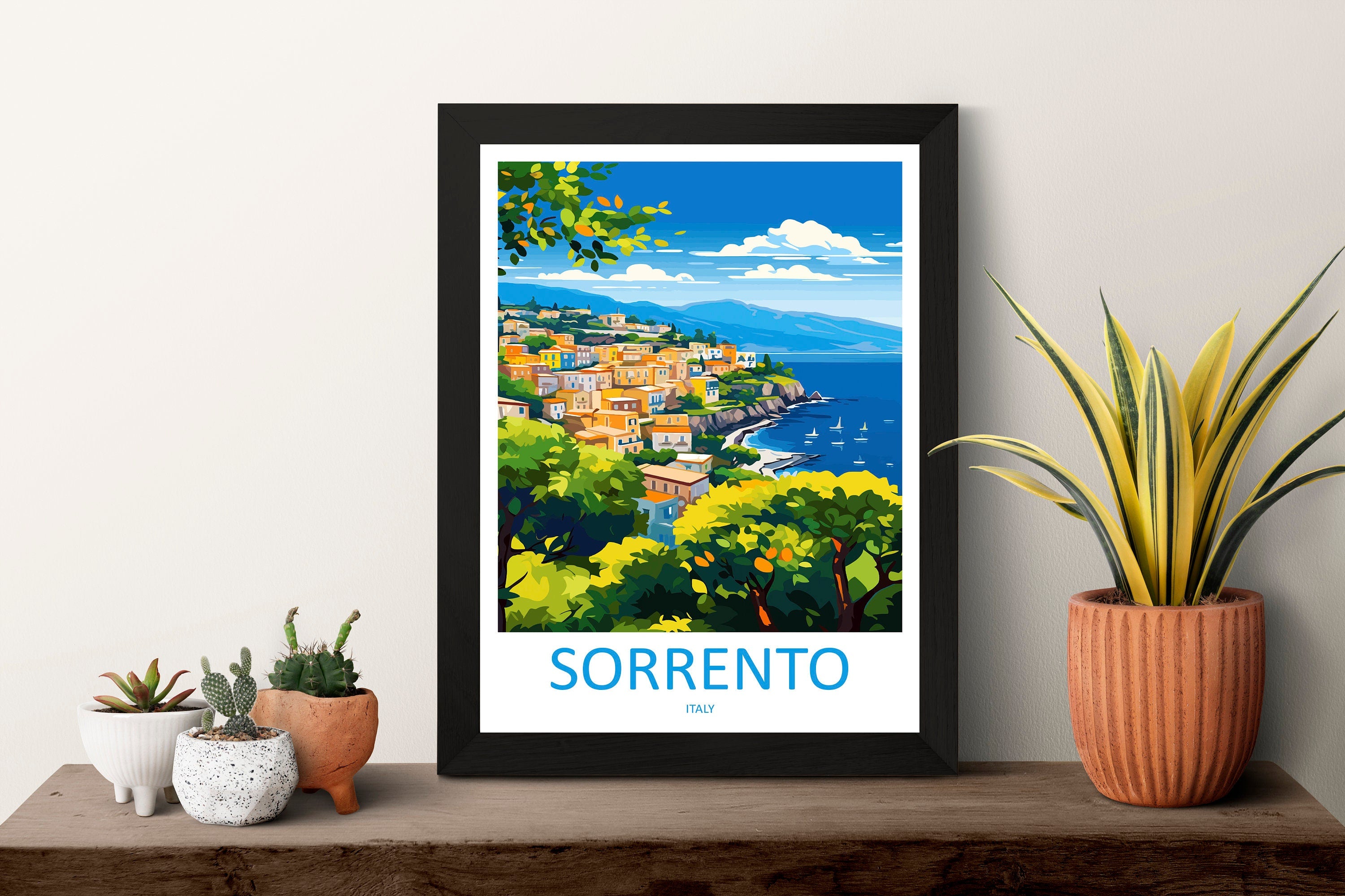 Sorrento Travel Print