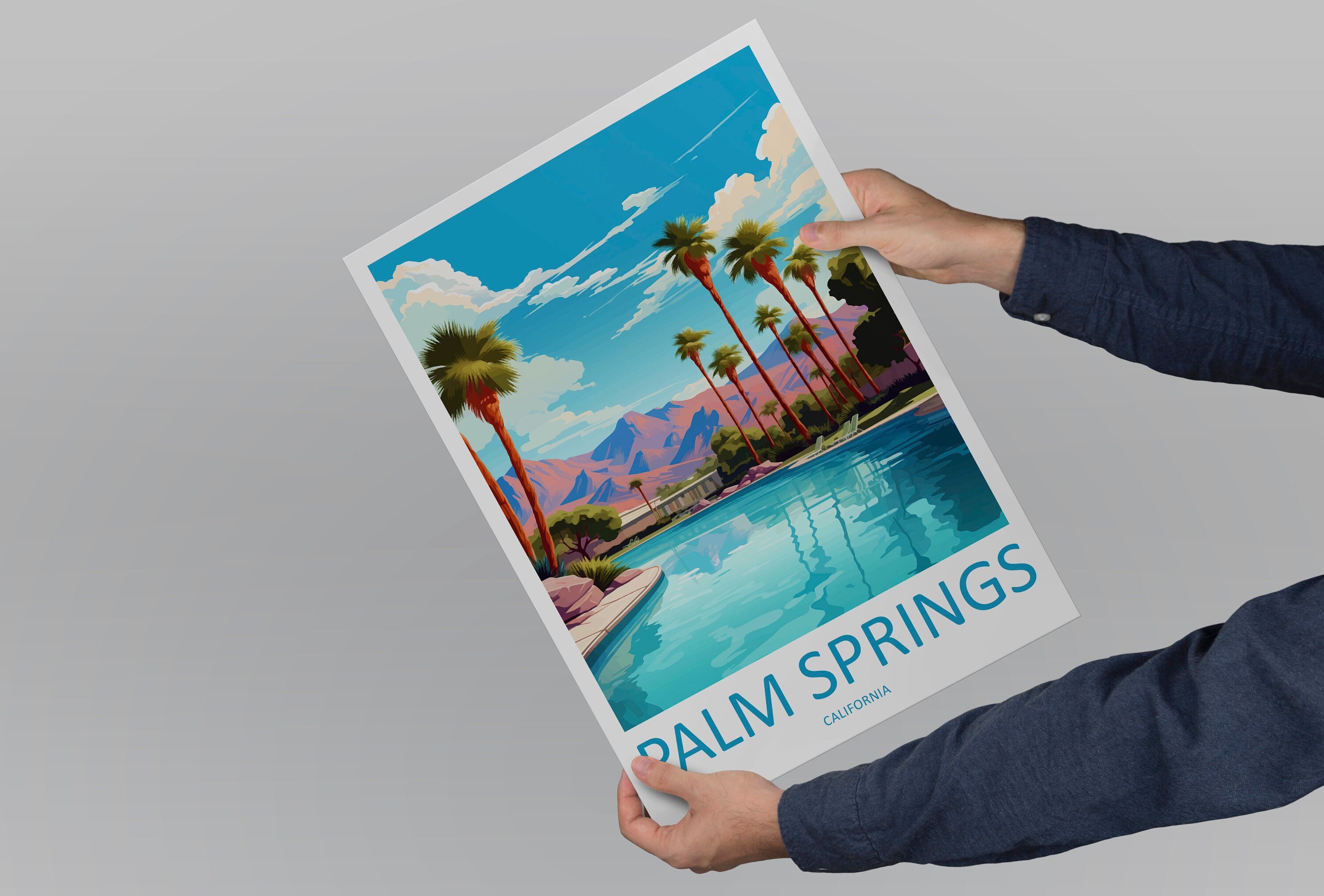 Palm Springs Travel Print