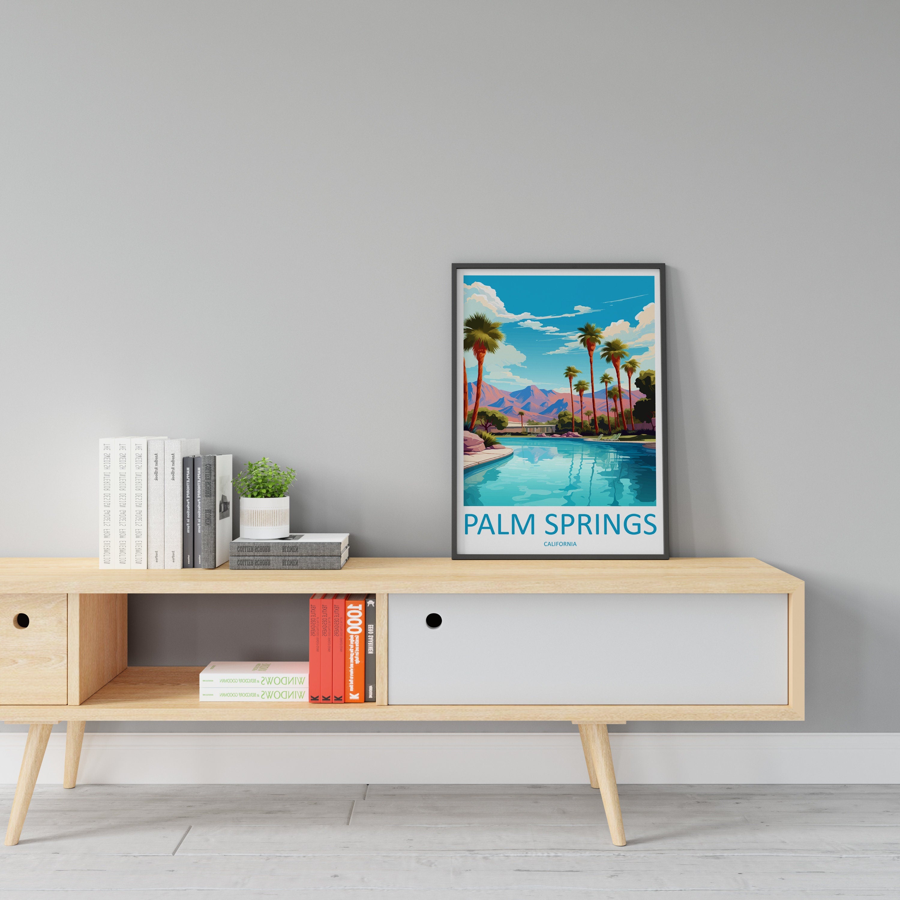 Palm Springs Travel Print