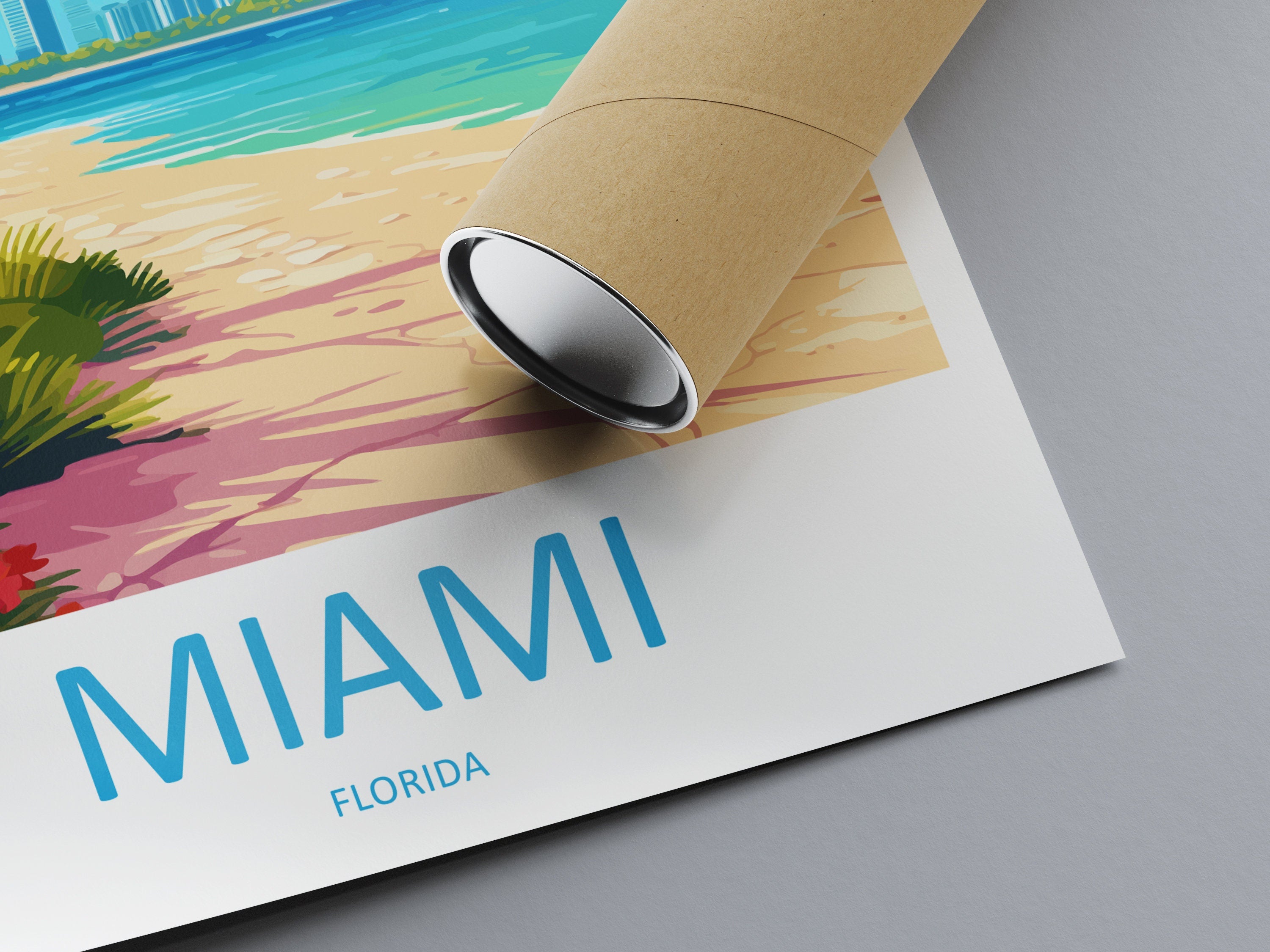 Miami Travel Print