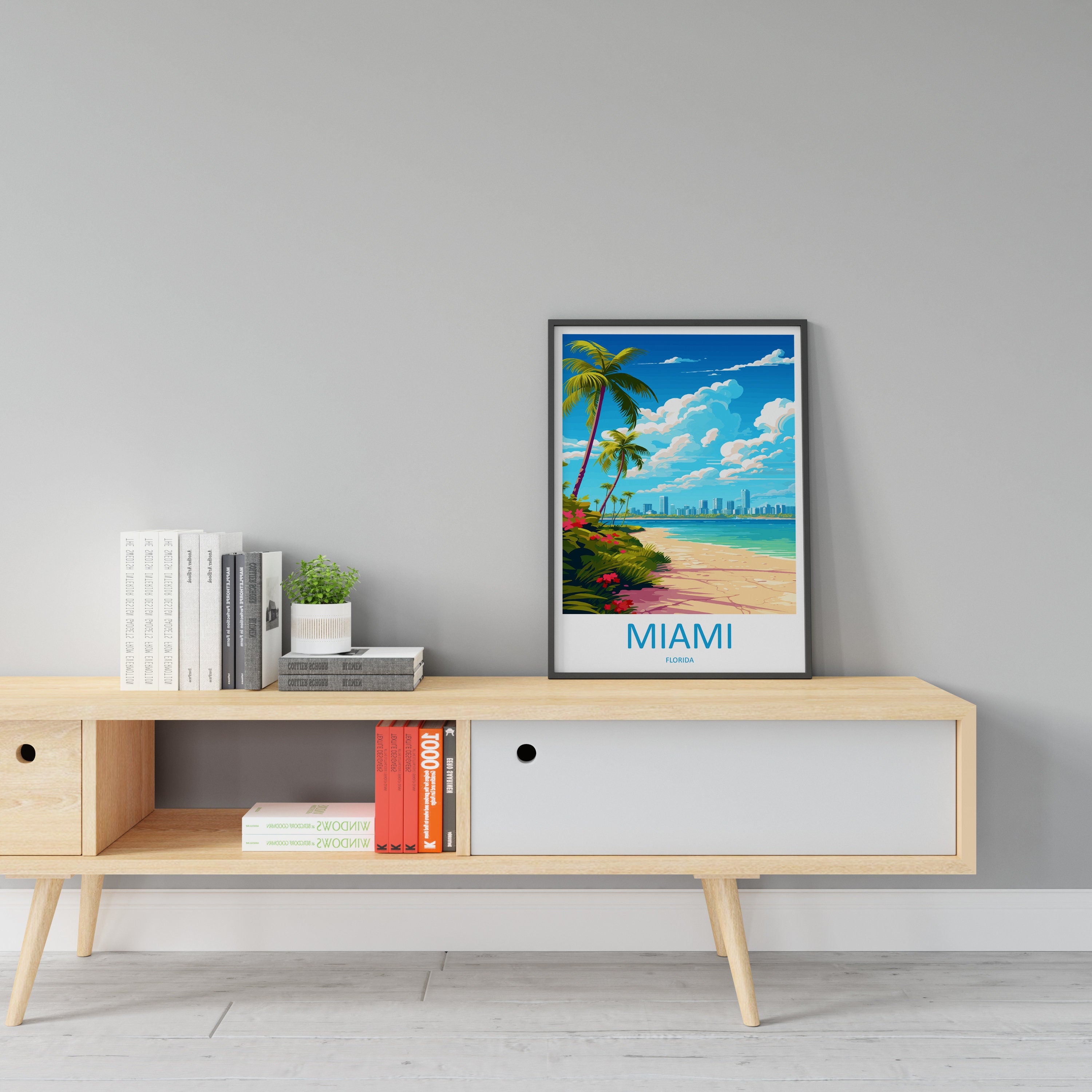 Miami Travel Print