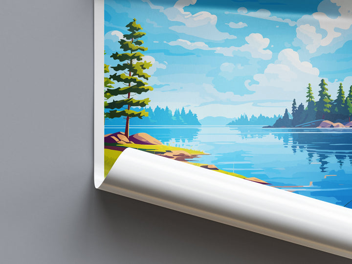 Lake Arrowhead Travel Print Wall Art Lake Arrowhead Wall Hanging Home Décor Lake Arrowhead Gift Art Lovers California Art Lover Gift