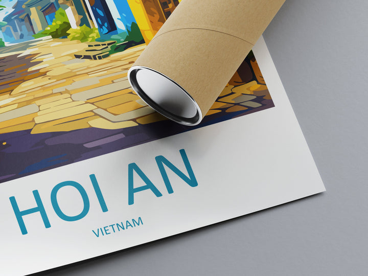 Hoi An Travel Print Wall Art Hoi An Wall Hanging Home Décor Hoi An Gift Art Lovers Vietnam Art Lover Gift Hoi An Wall Art For Vietnam Lover
