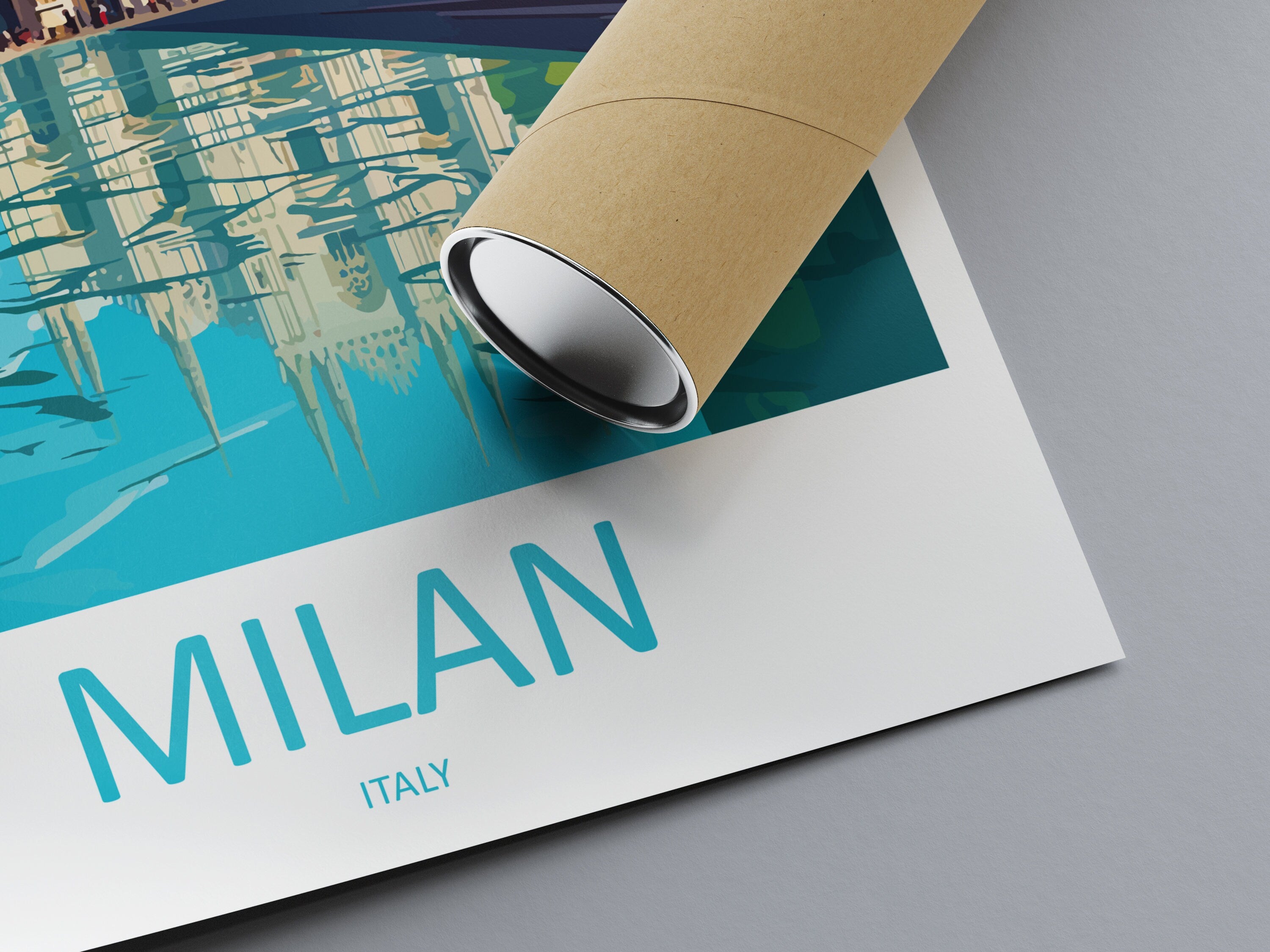 Milan Travel Print