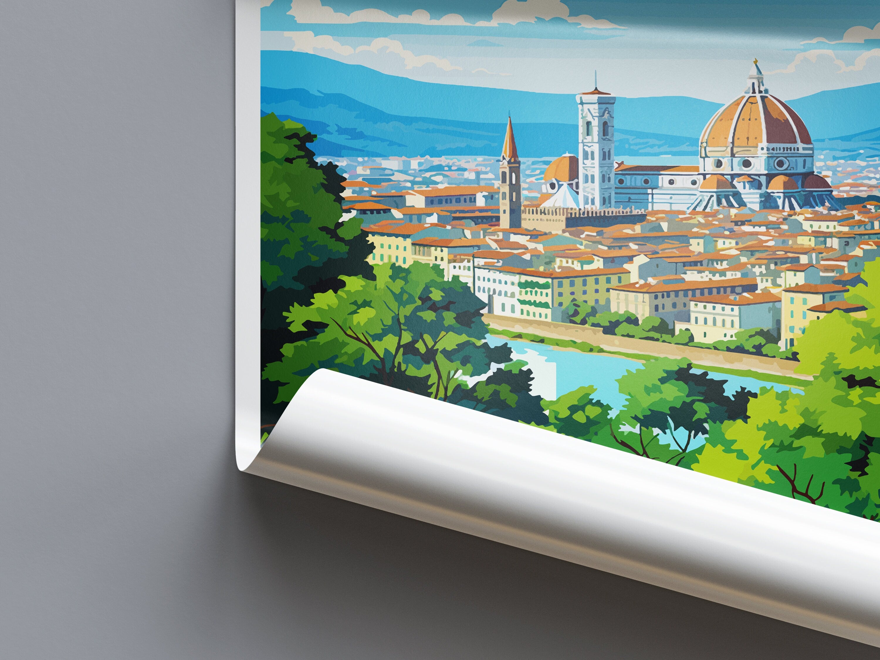 Florence Travel Print