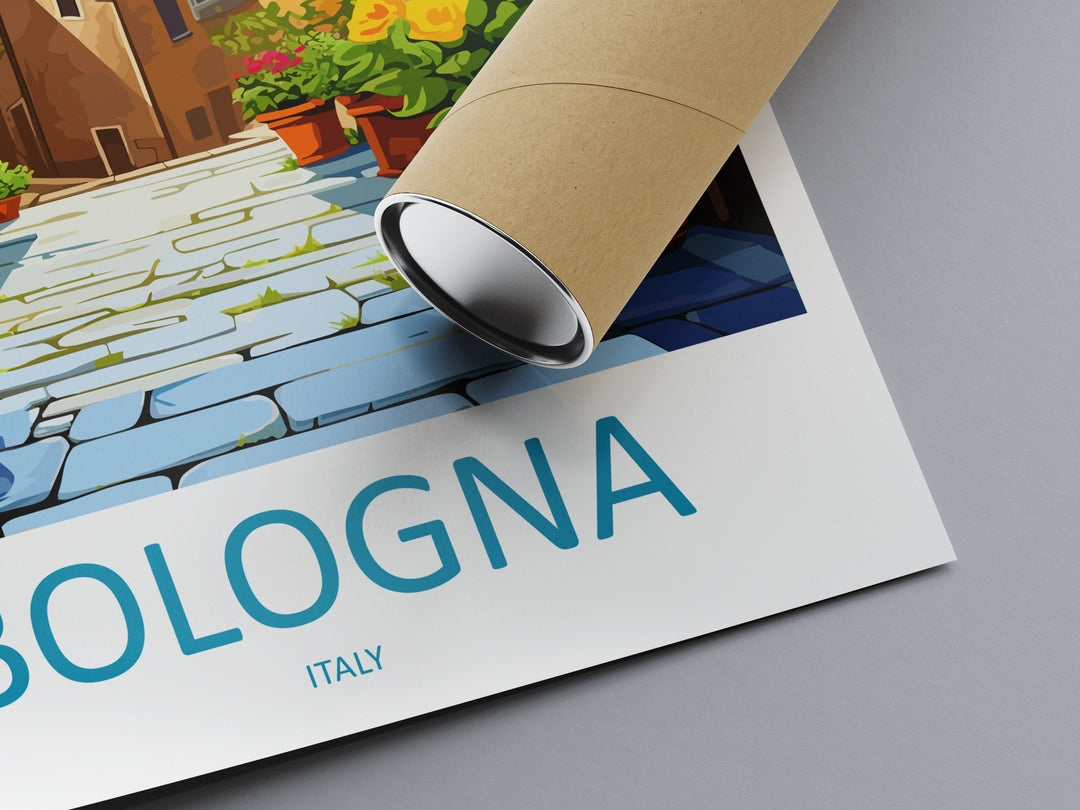 Bologna Travel Print Wall Art Bologna Wall Hanging Home Decoration Bologna Gift Art Lovers Wall Art Print Art Bologna Travel Print Italy Art