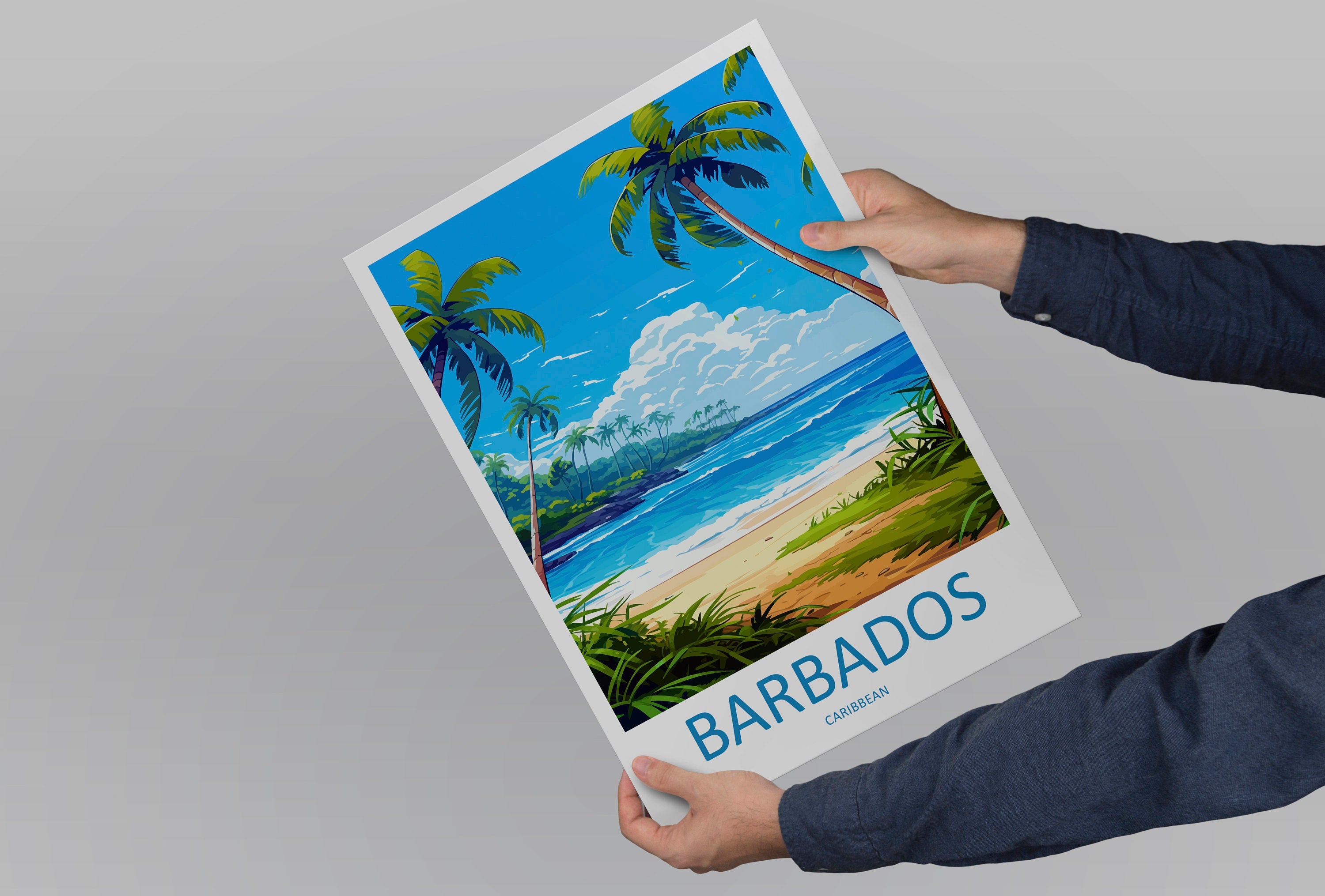 Barbados Travel Print