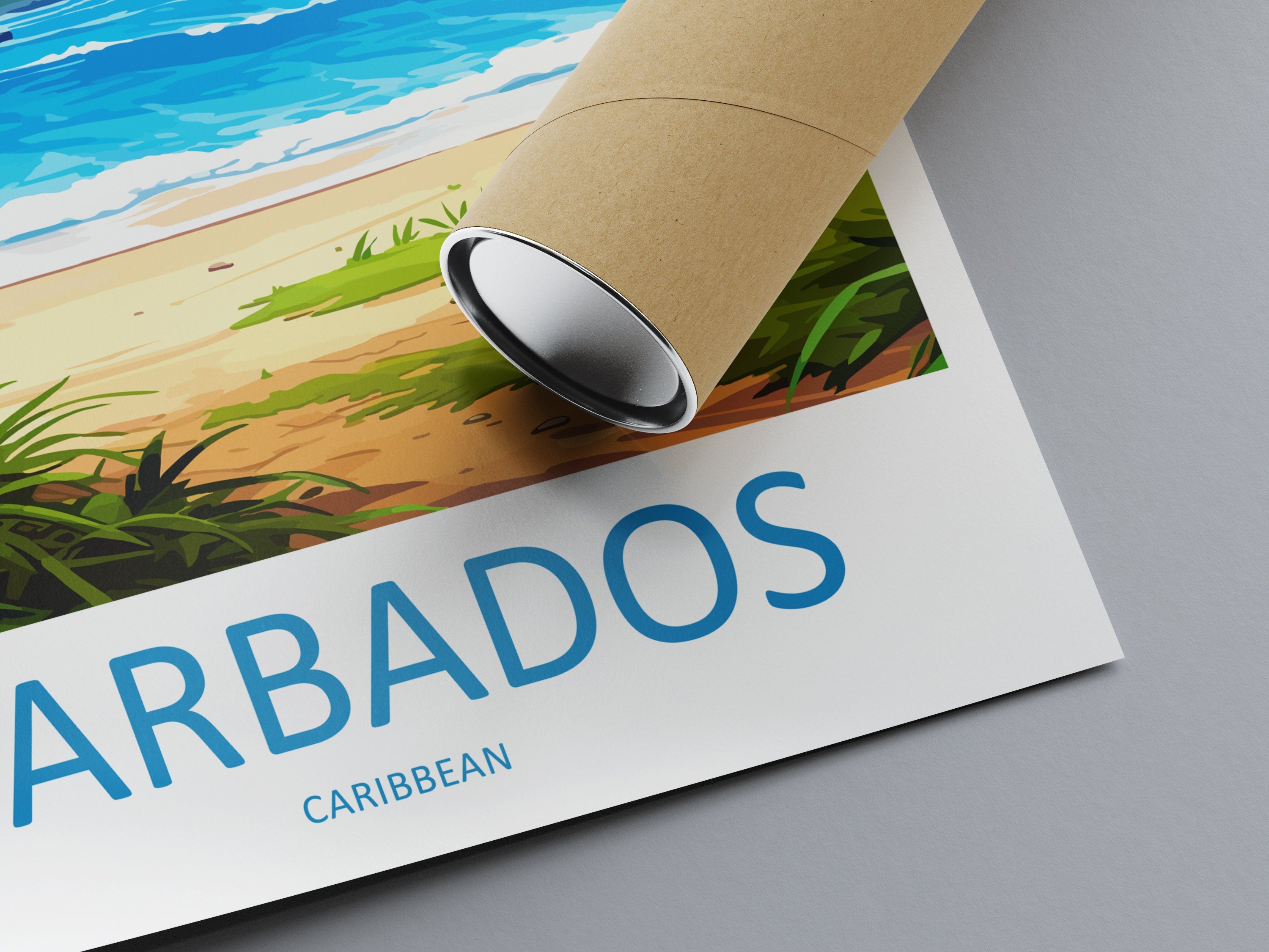 Barbados Travel Print