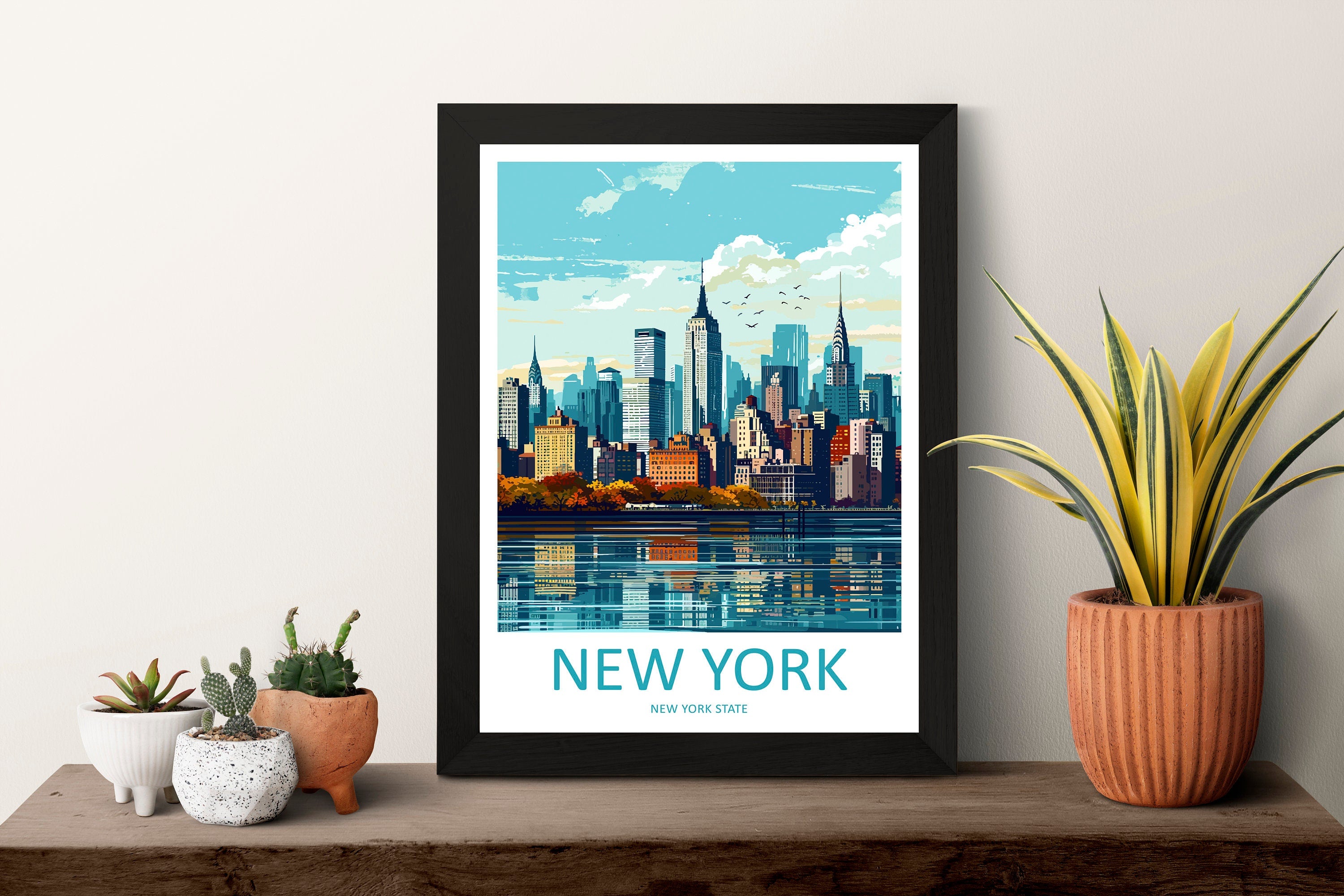 New York Travel Print