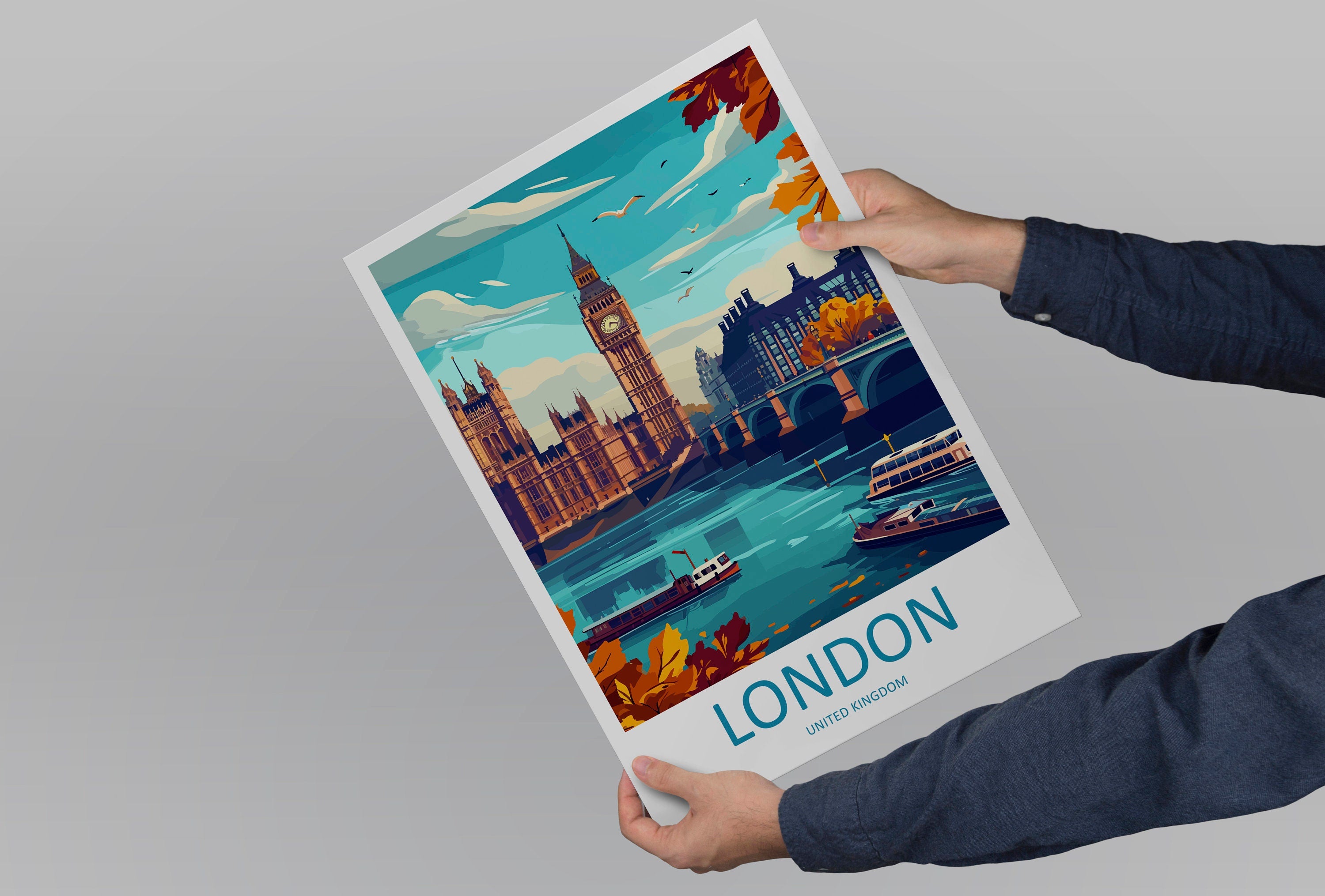 London Travel Print