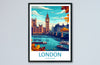 London Travel Print