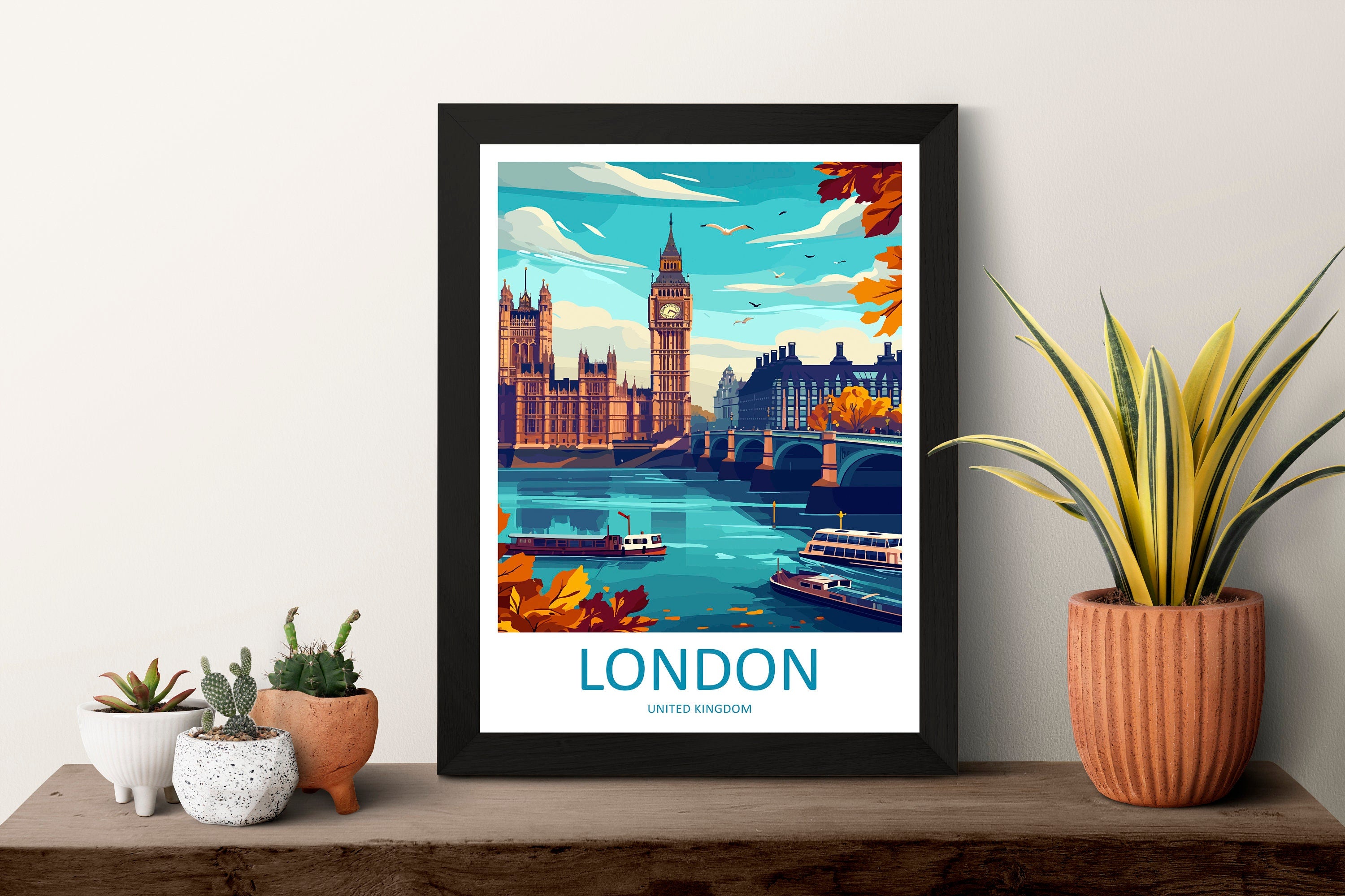 London Travel Print