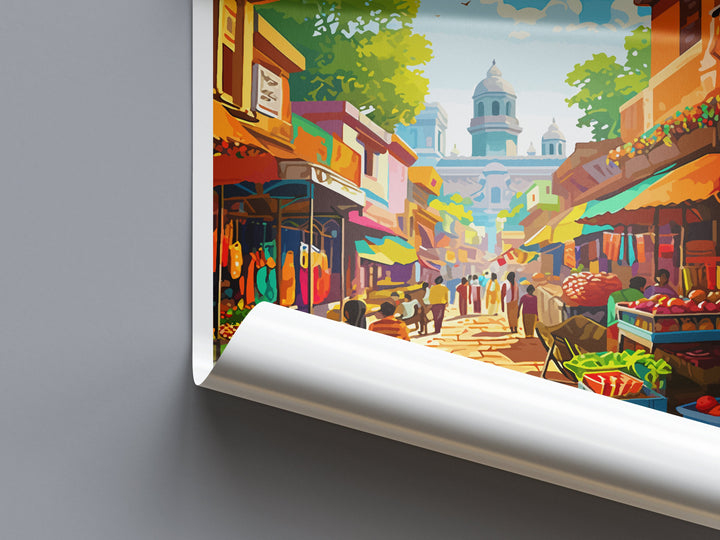 Delhi Travel Print Wall Art Delhi Wall Hanging Home Décor Delhi Gift Art Lovers India Art Lover Gift Wall Décor