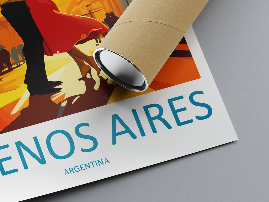 Buenos Aires Travel Print Wall Art Buenos Aires Wall Hanging Home Décor Buenos Aires Gift Art Lovers Argentina Art Lover Gift Buenos Aires
