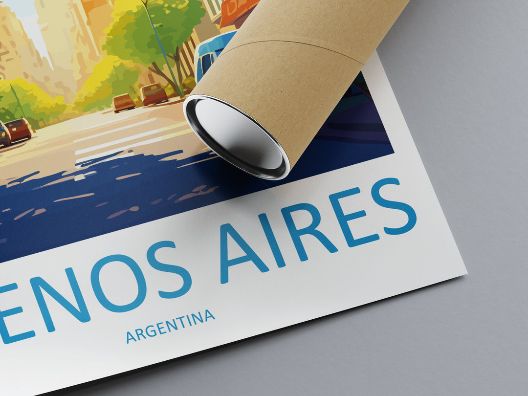 Buenos Aires Travel Print Wall Art Buenos Aires Wall Hanging Home Décor Buenos Aires Gift Art Lovers Argentina Art Lover Gift Buenos Aires