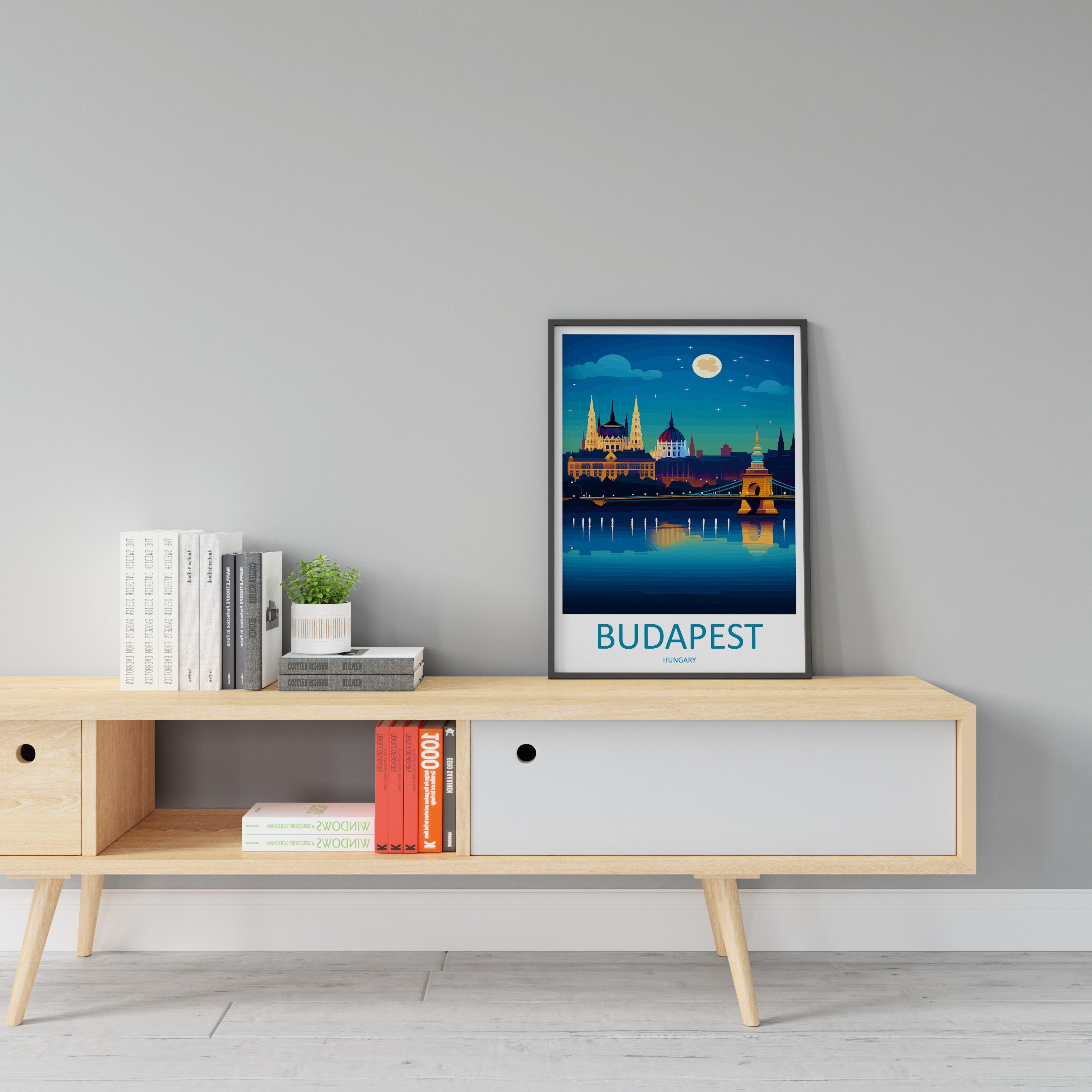 Budapest Travel Print