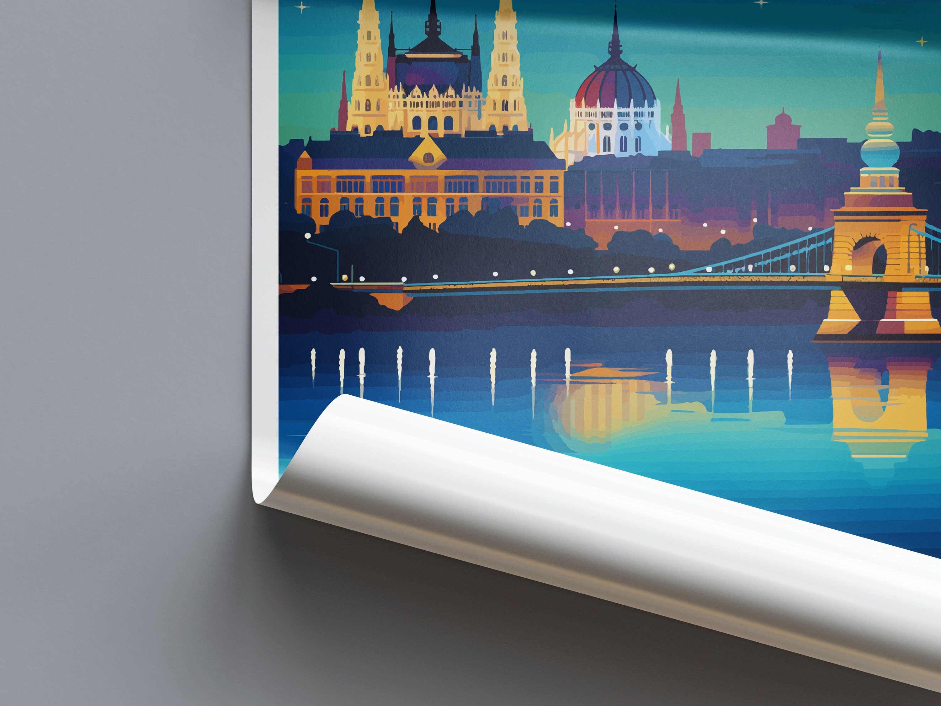 Budapest Travel Print