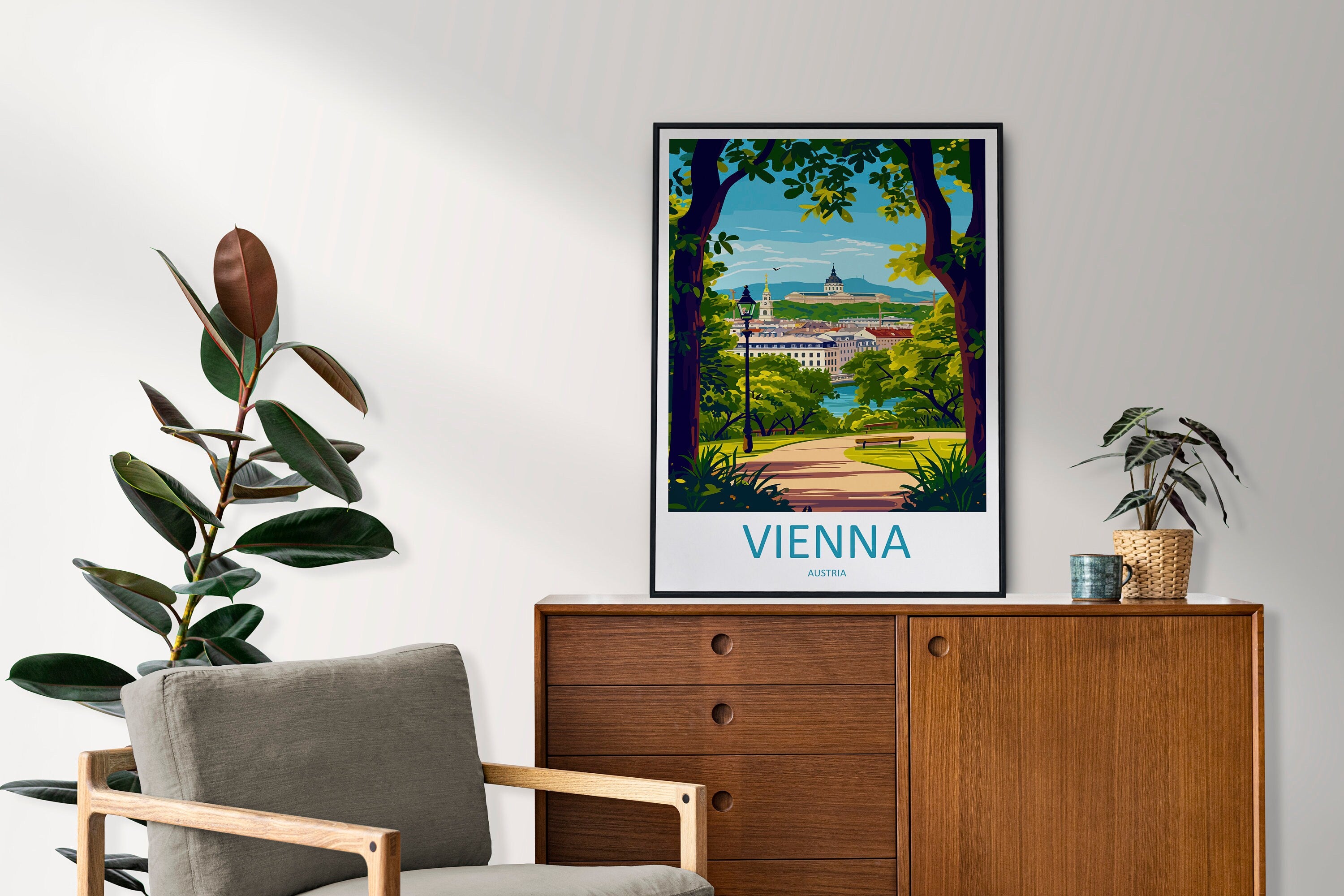 Vienna Travel Print