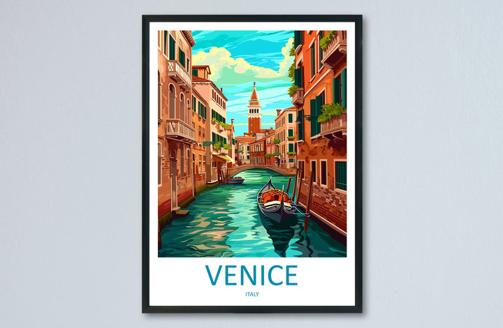 Venice Travel Print Wall Art Venice Italy Wall Hanging Home Decoration Venice Gift Art Lovers Wall Art Print Venice Italy St. Mark's Square
