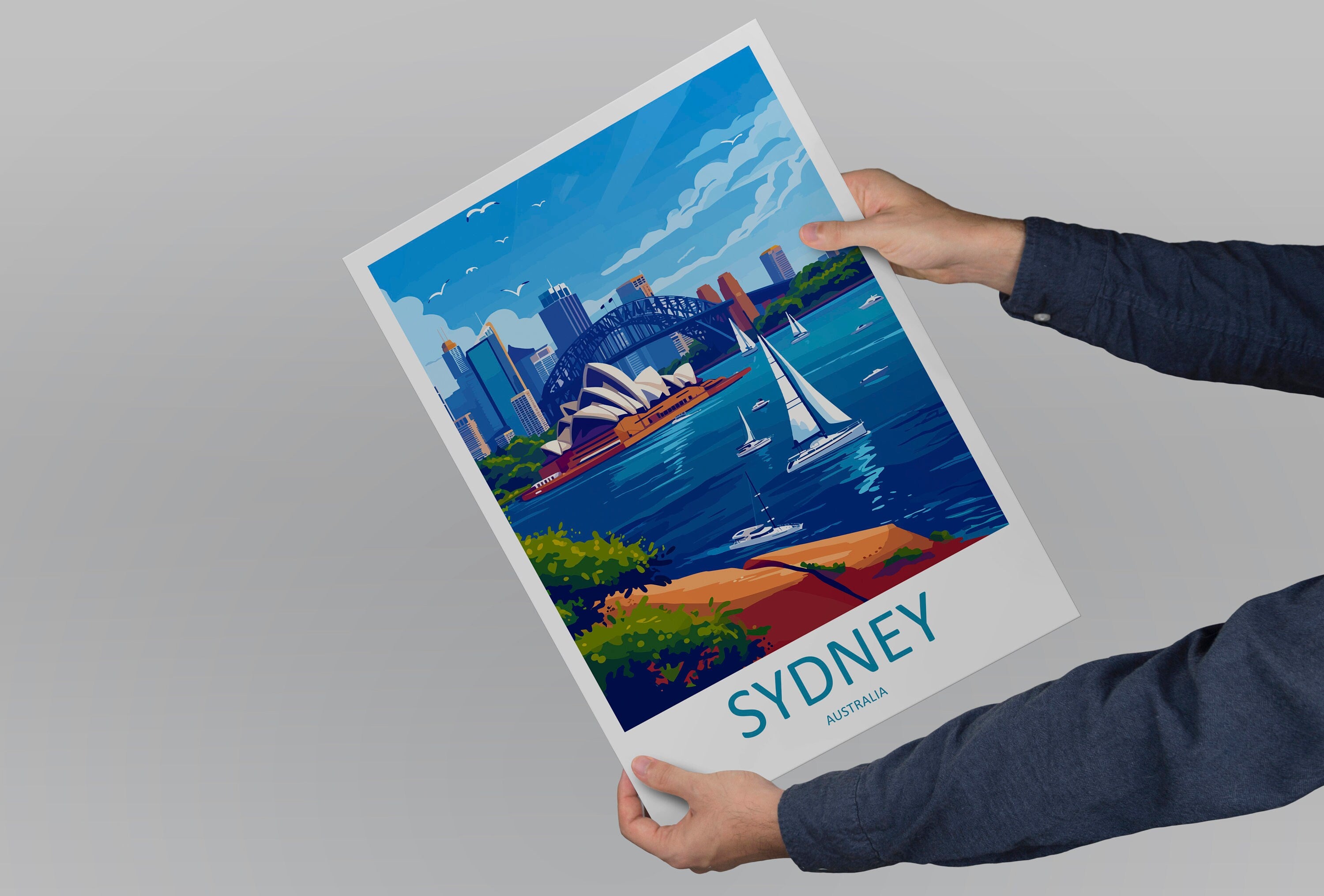 Sydney Opera House Travel Print