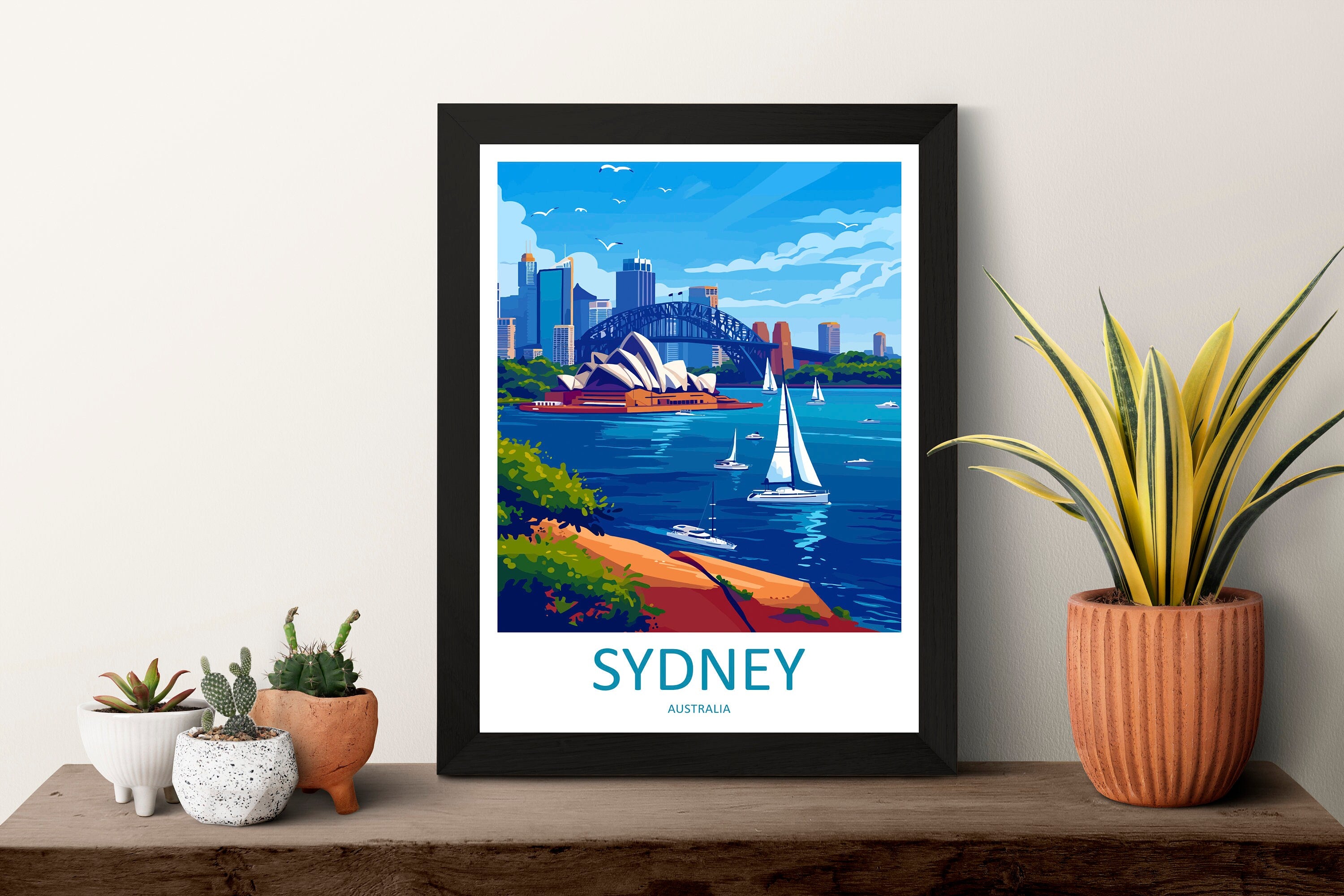 Sydney Opera House Travel Print