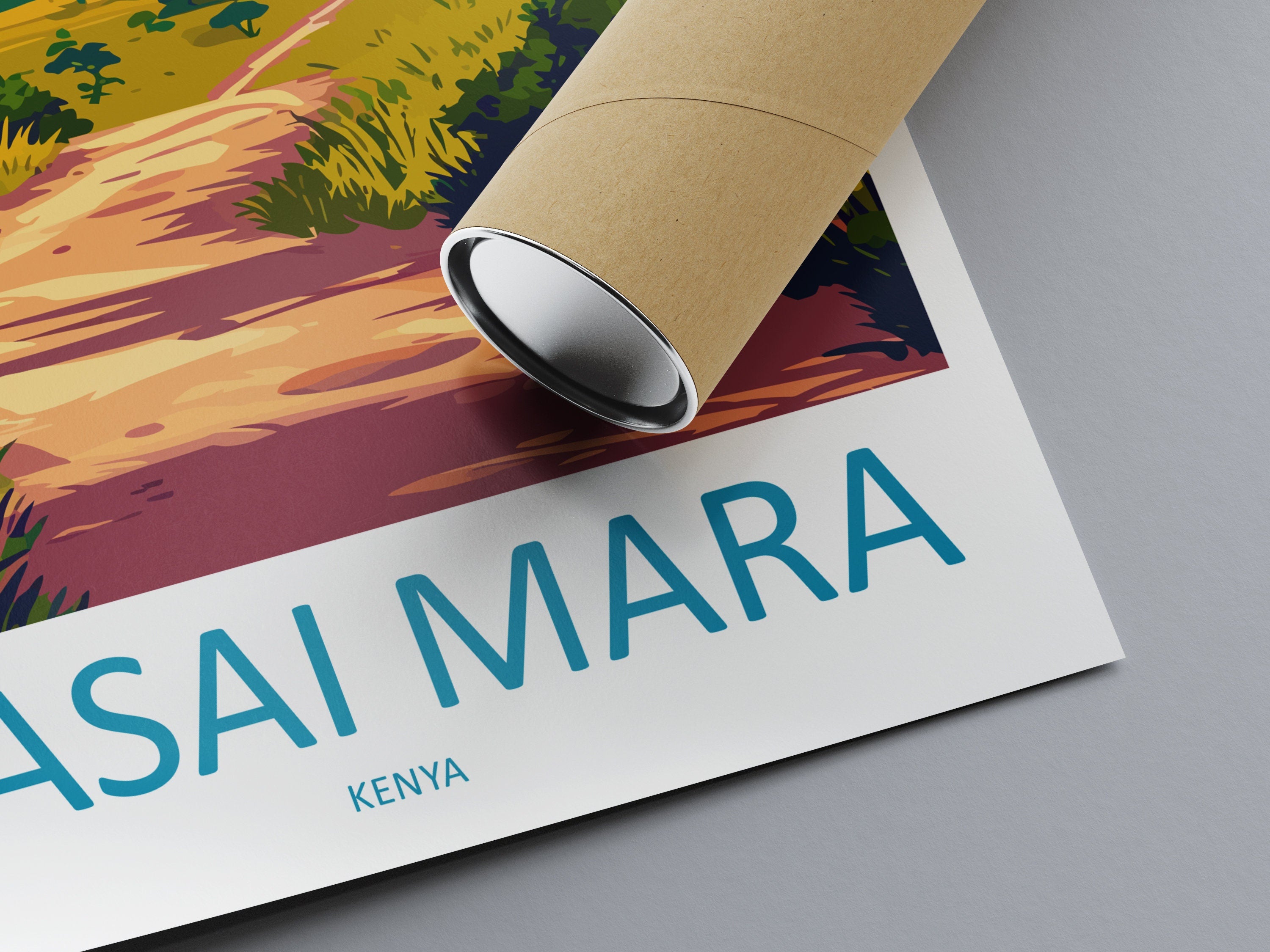 Masai Mara Travel Print