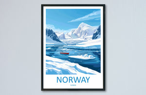 The Fjords Travel Print