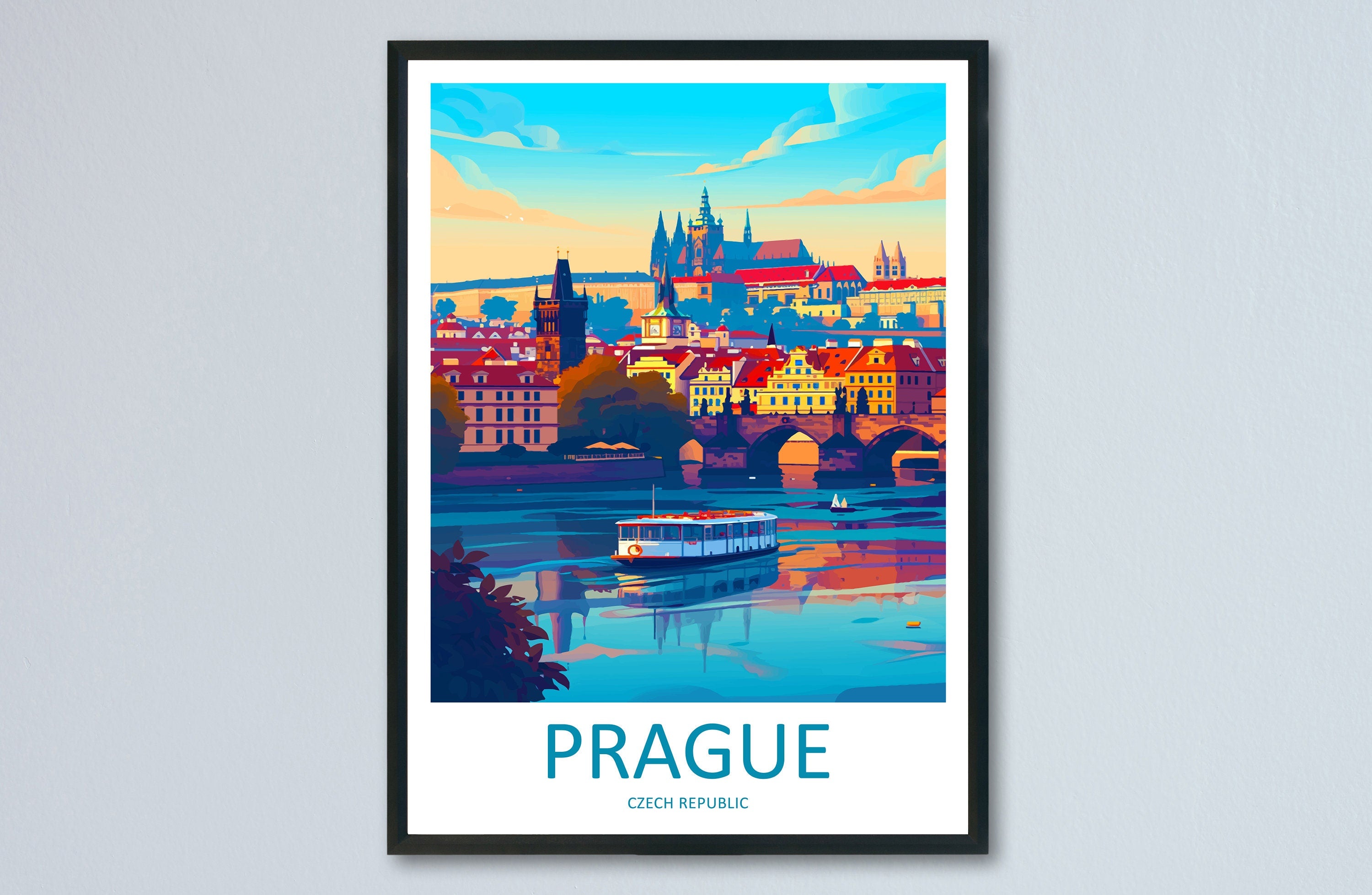 Prague Travel Print